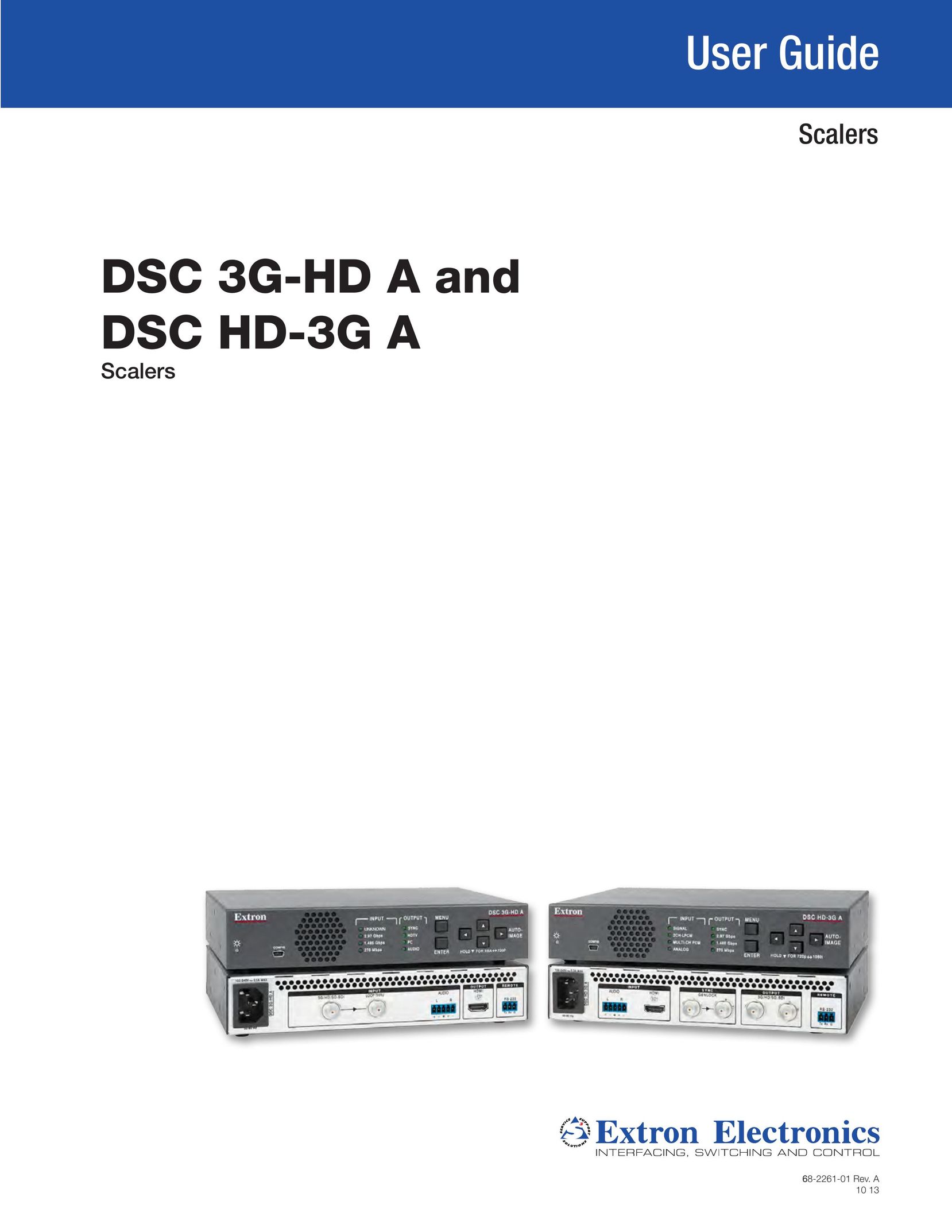 Extron electronic DSC HD-3G A TV Converter Box User Manual
