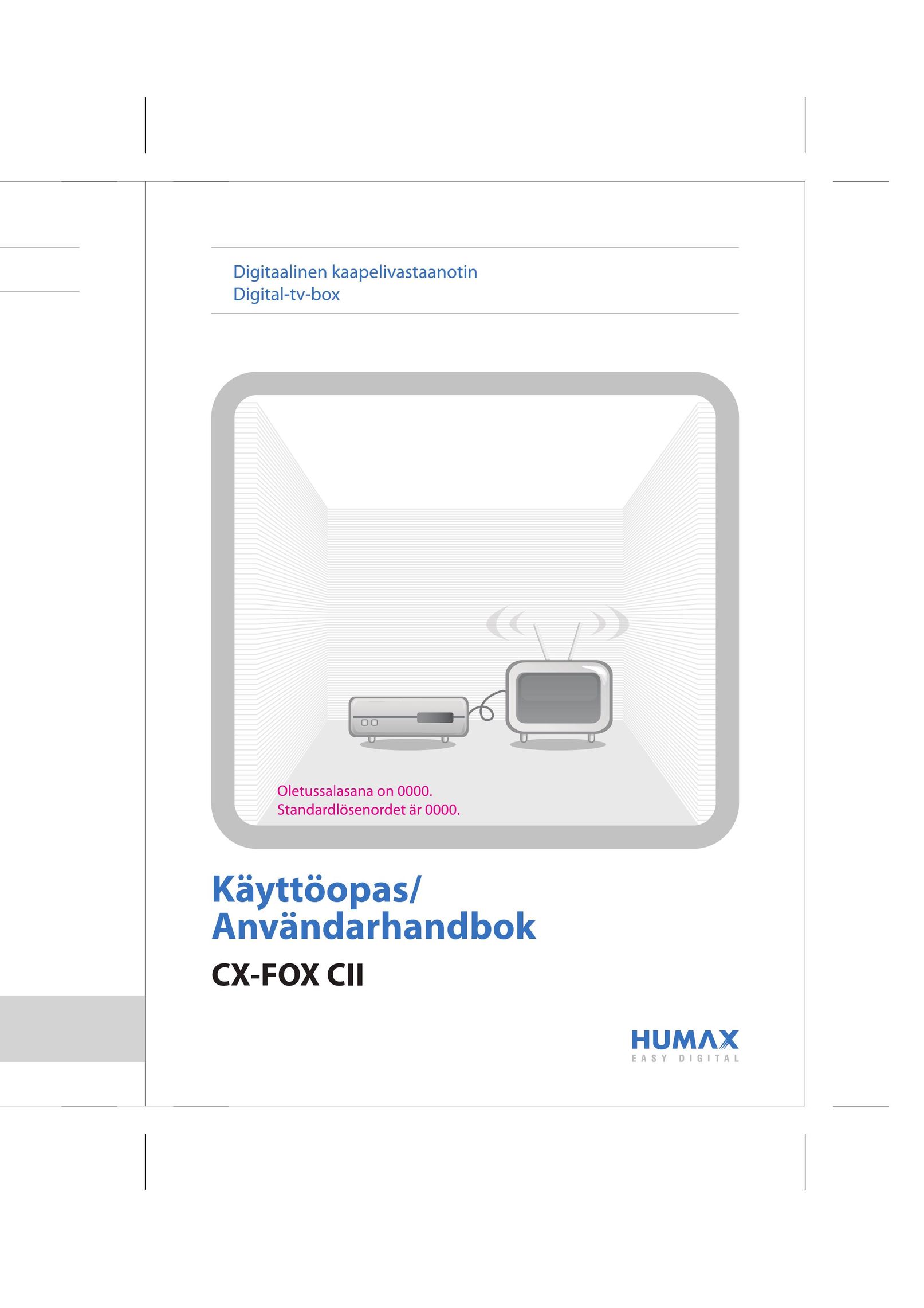 Humax CX-FOX C II TV Converter Box User Manual