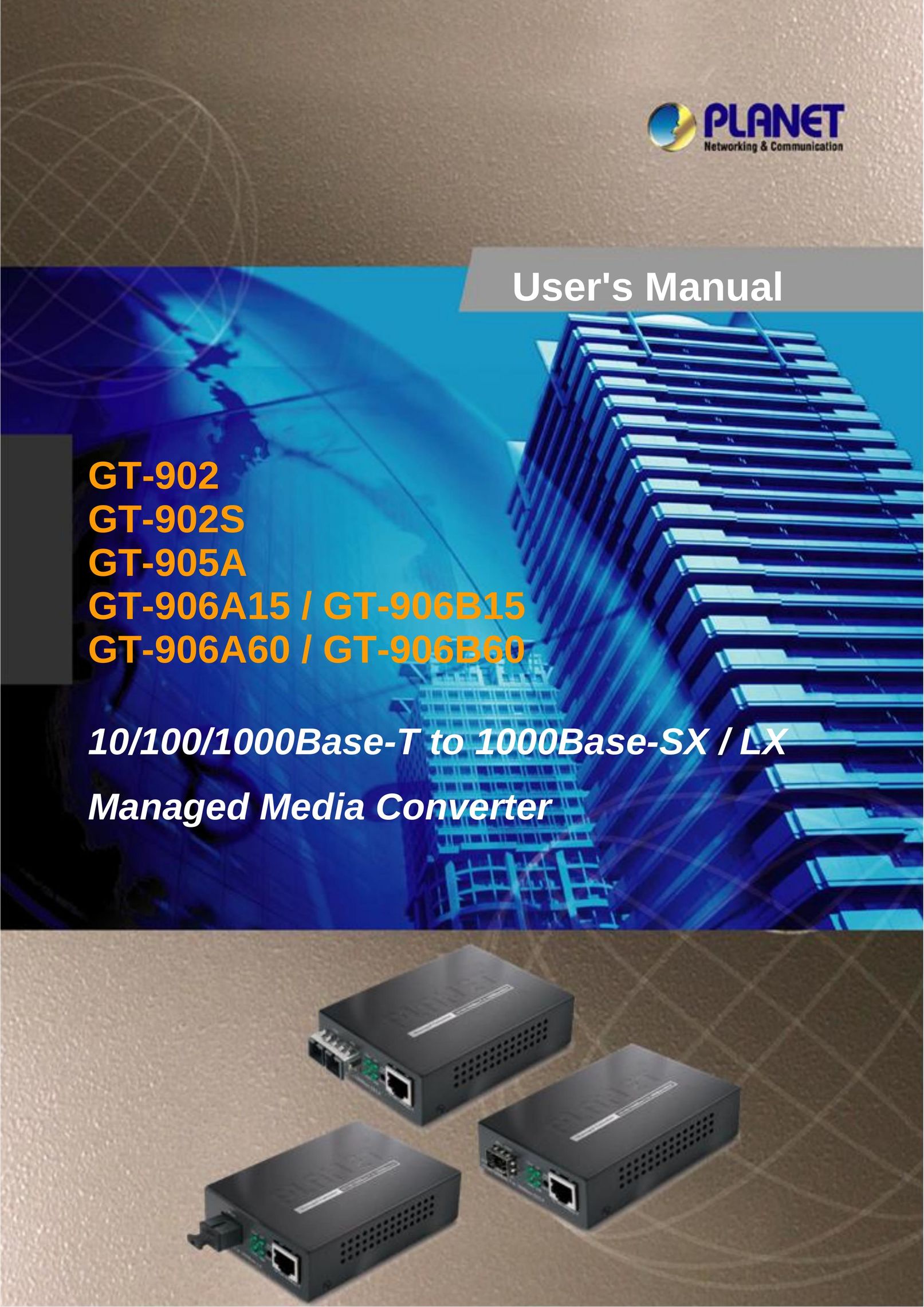 Planet Technology GT-906B60 TV Converter Box User Manual