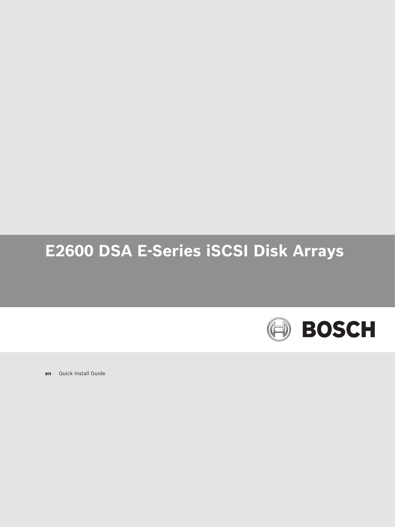 Bosch Appliances E2600 TV DVD Combo User Manual
