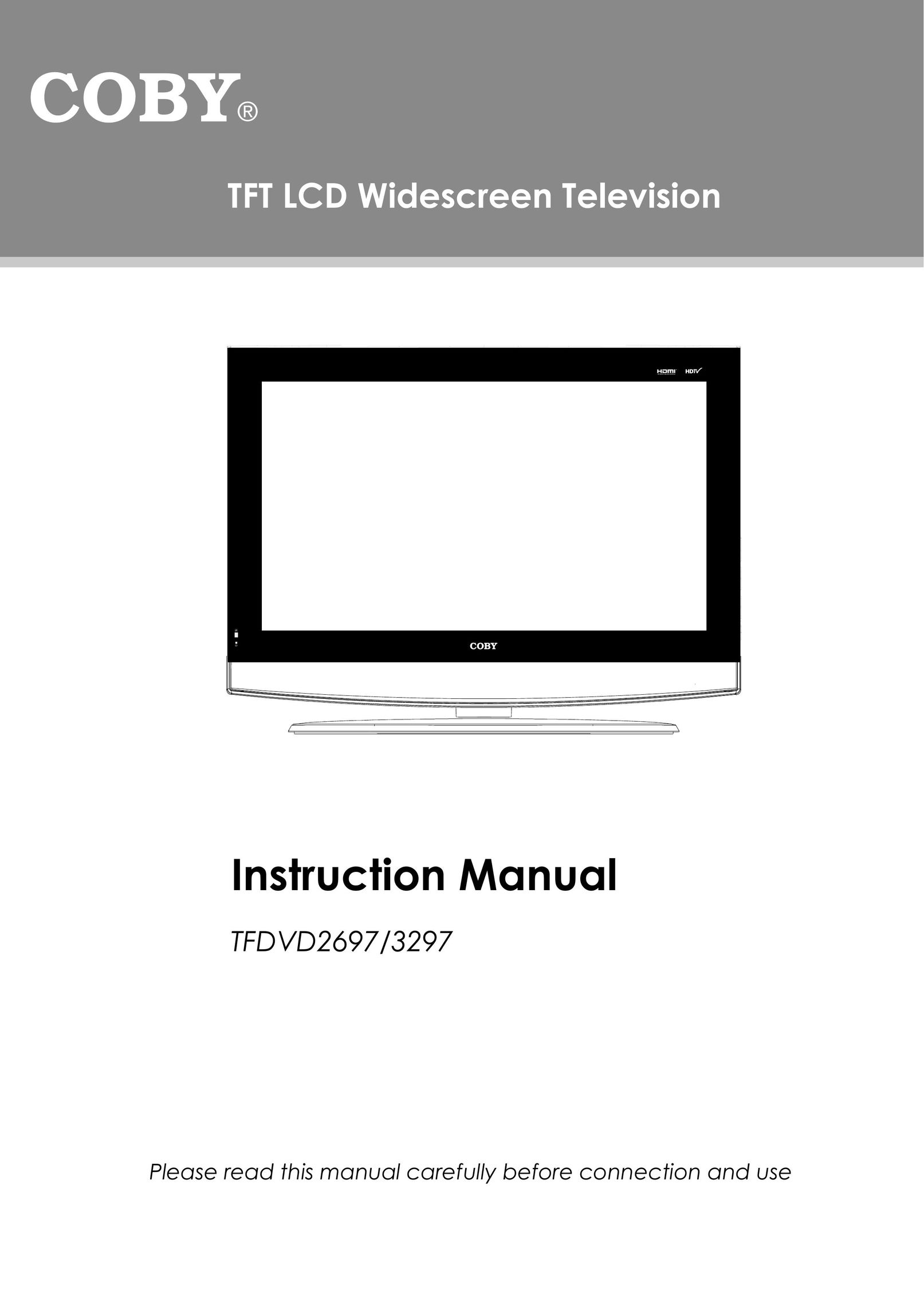 COBY electronic TFDVD3297 TV DVD Combo User Manual