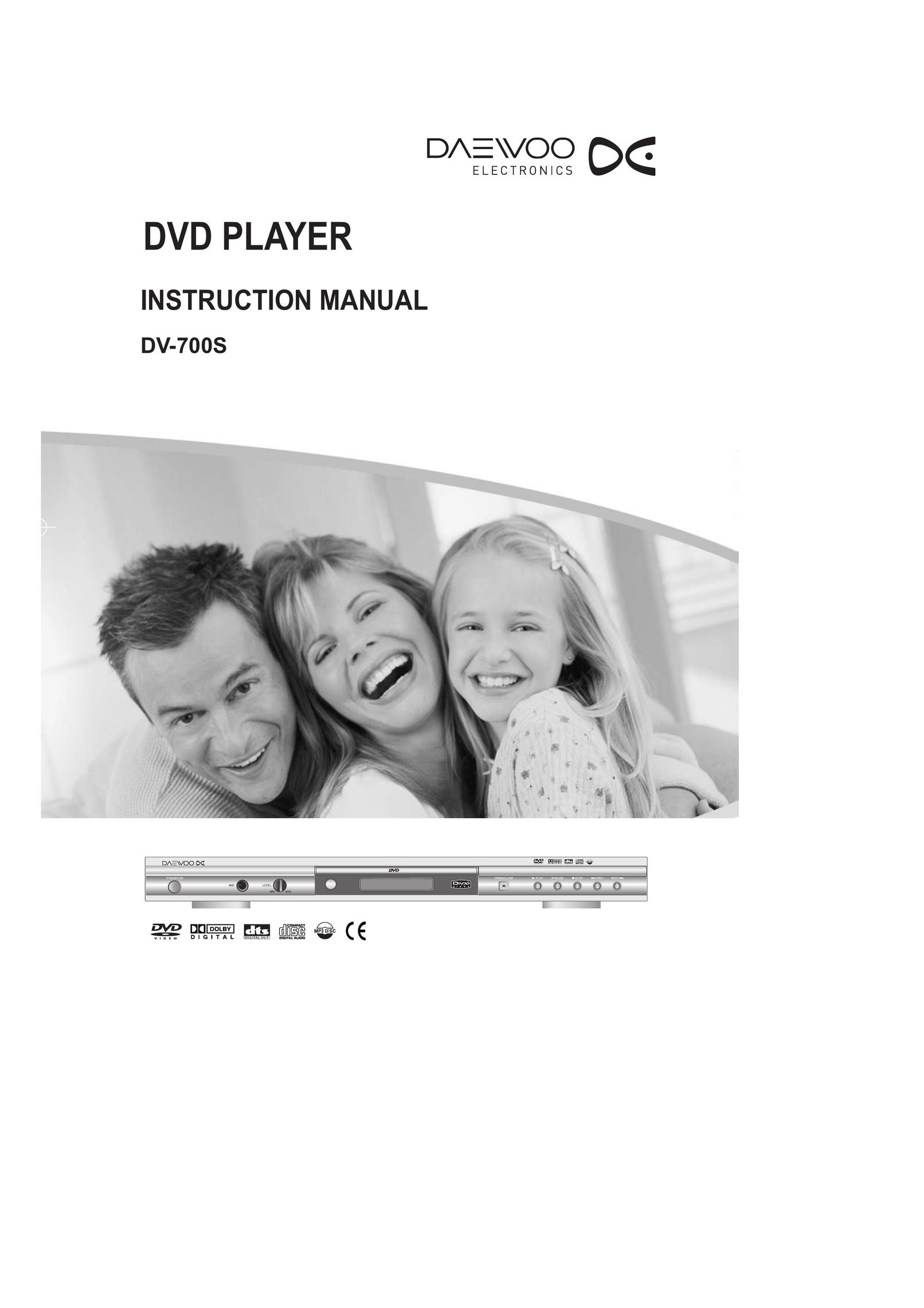 Daewoo DV-700S TV DVD Combo User Manual