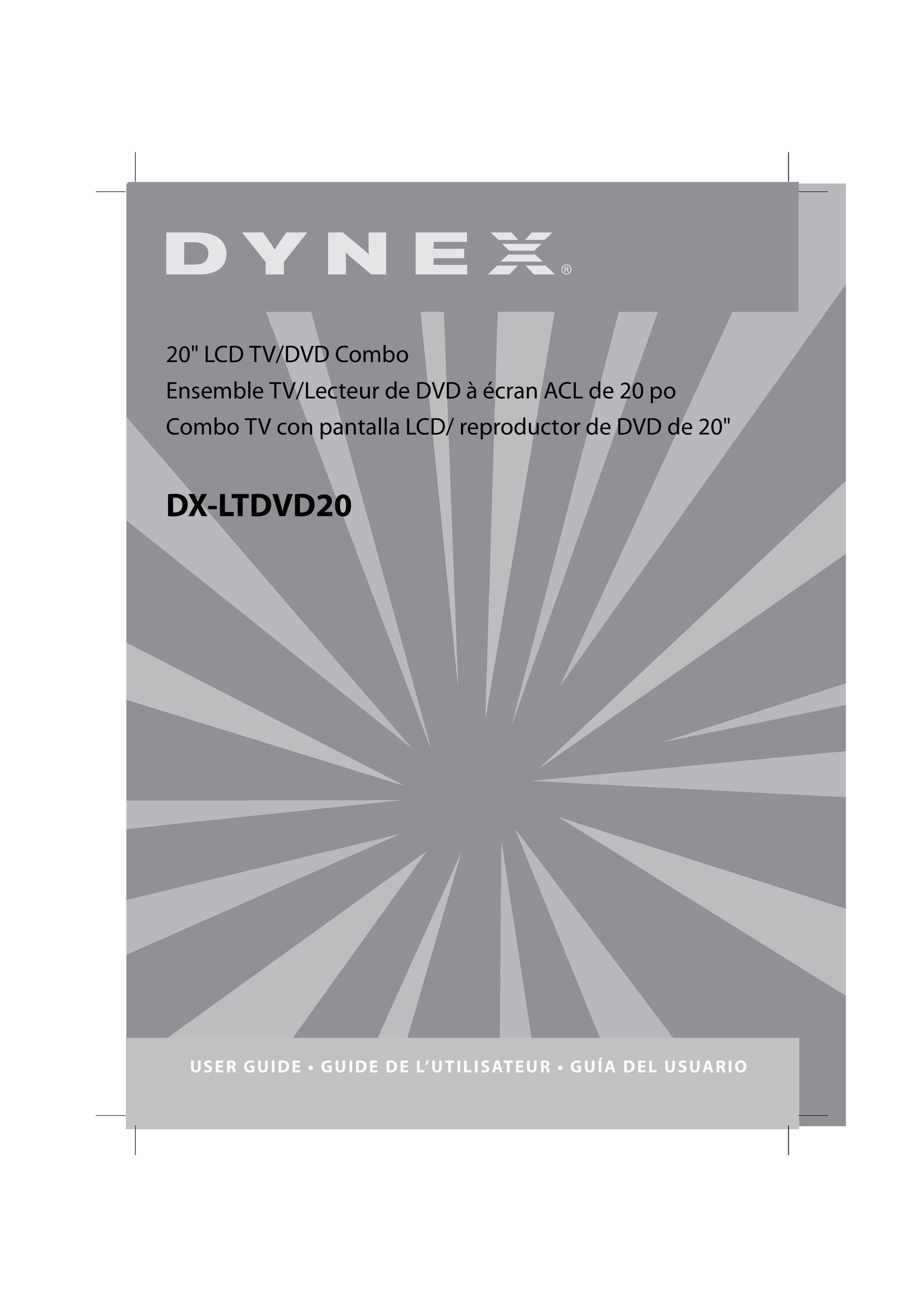 Dynex DX-LTDVD20 TV DVD Combo User Manual