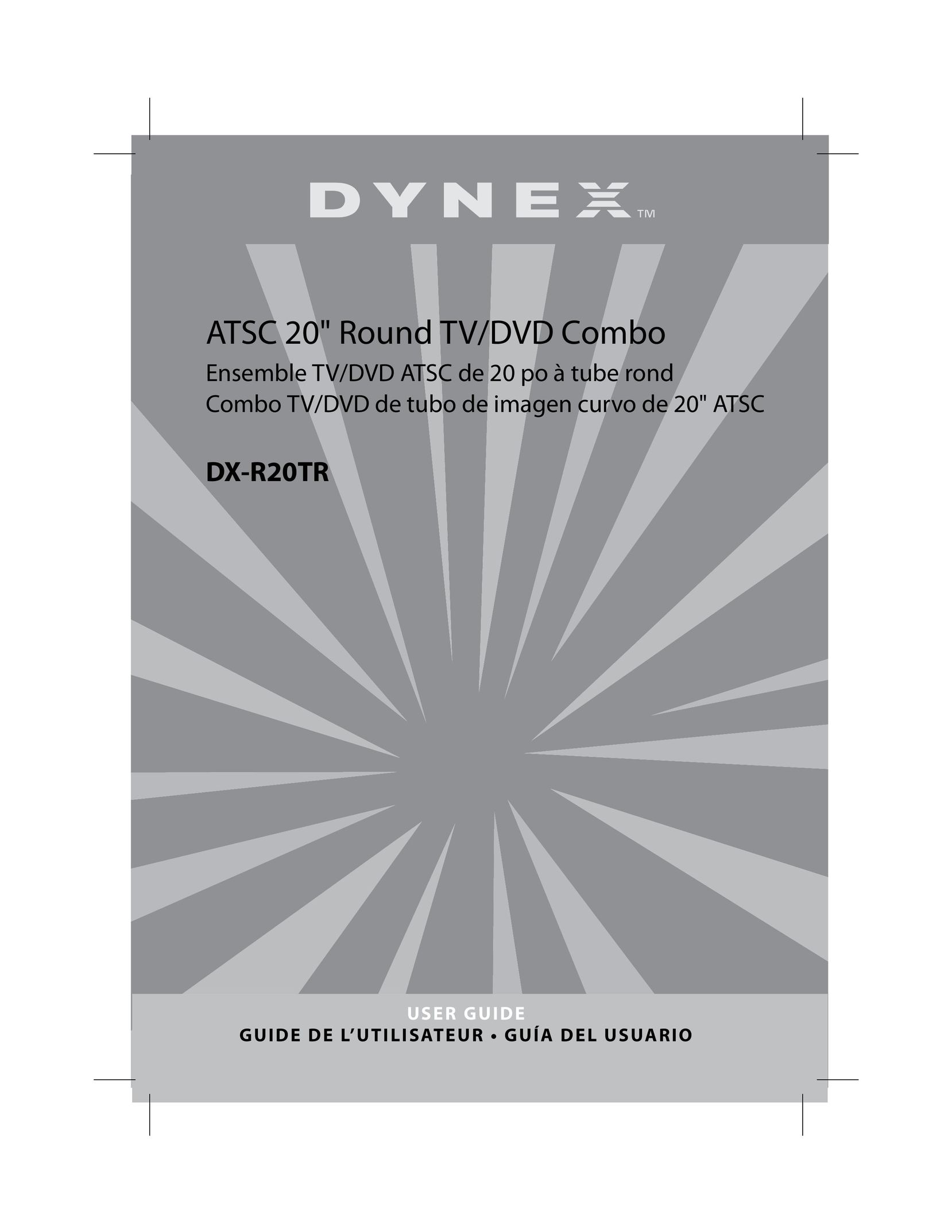 Dynex DX-R20TR TV DVD Combo User Manual