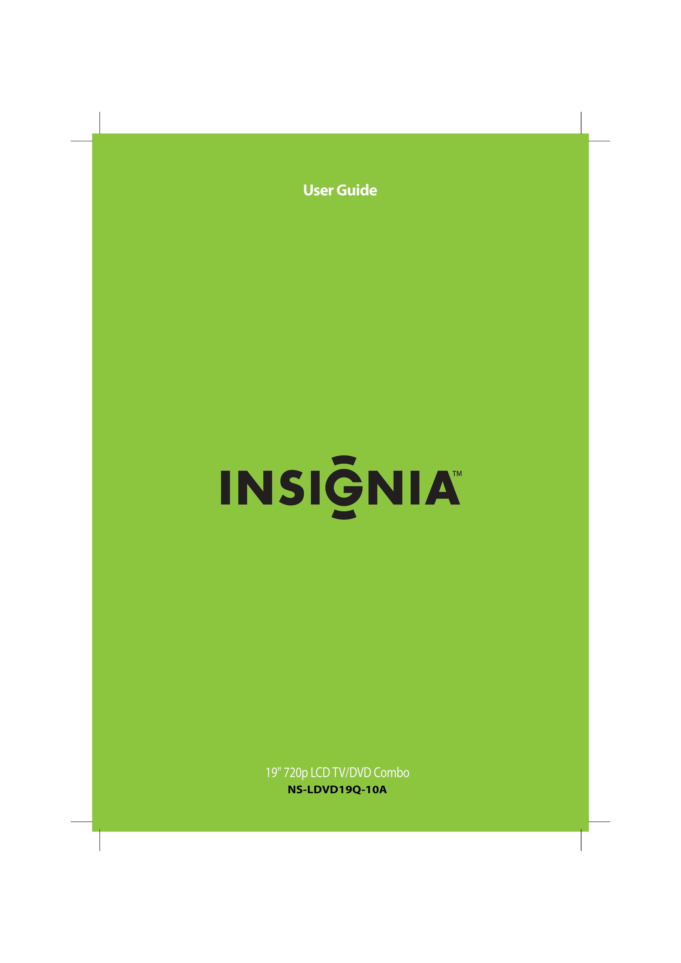 Insignia NS-LDVD19Q-10A TV DVD Combo User Manual