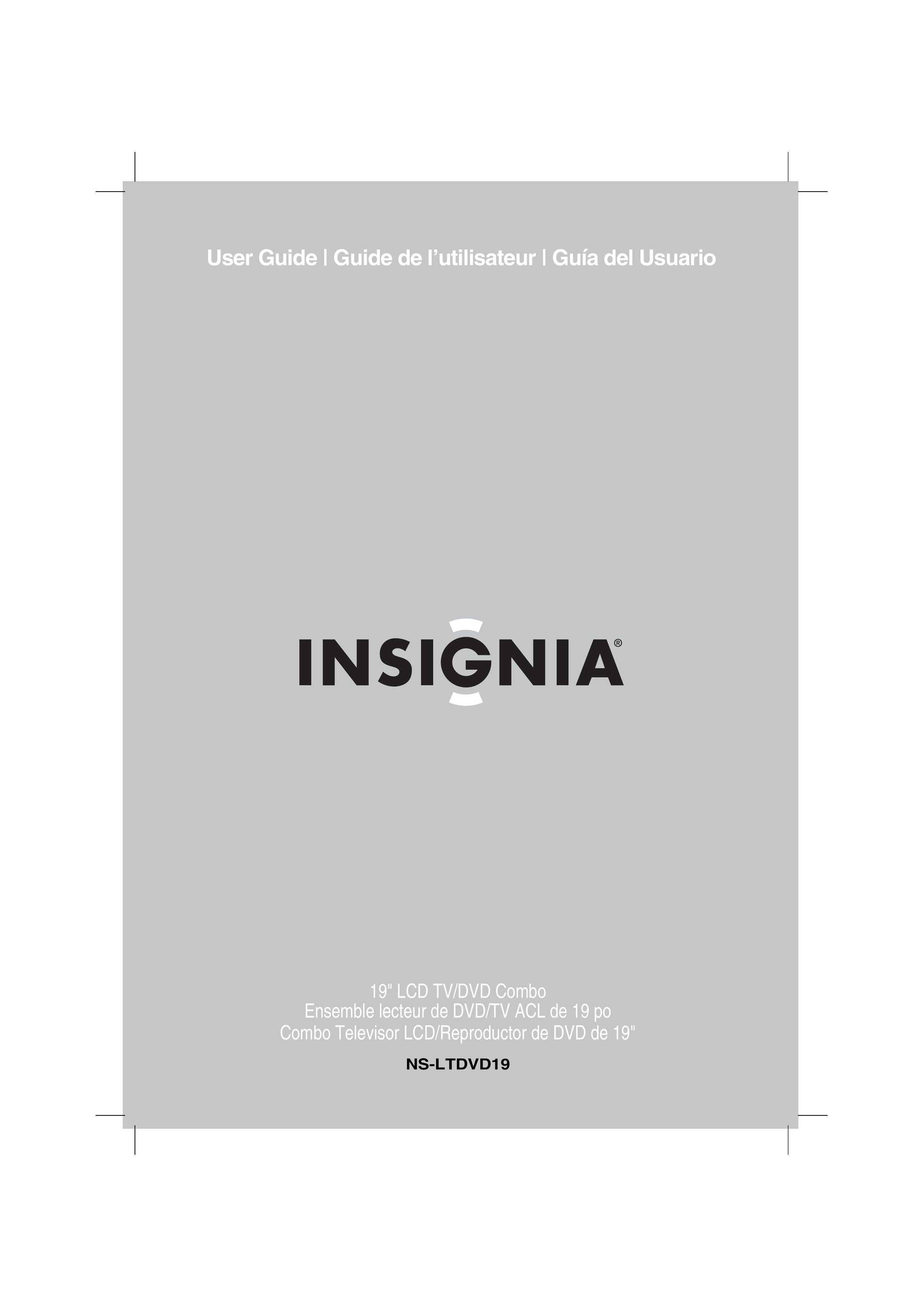Insignia NS-LTDVD19 TV DVD Combo User Manual