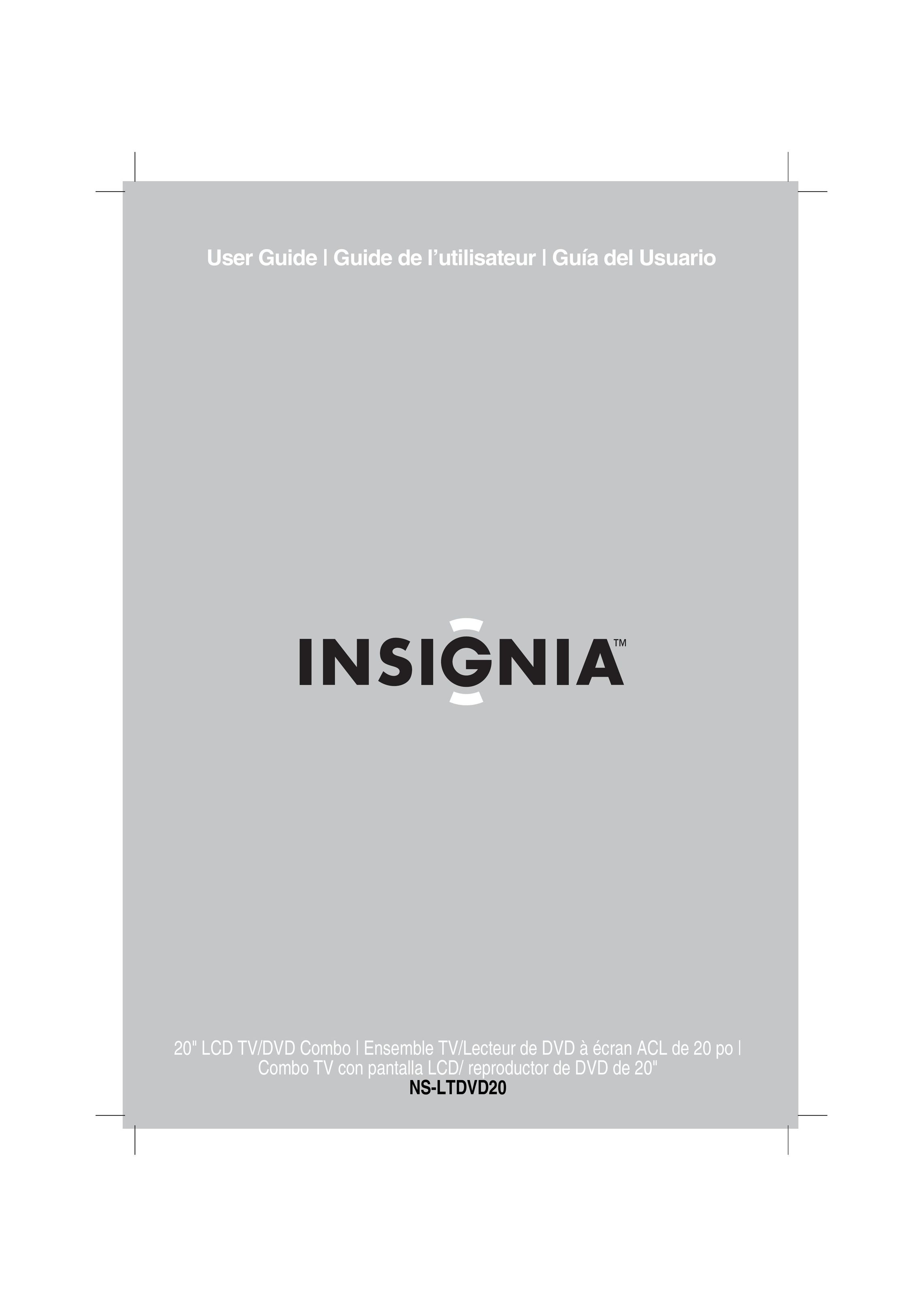 Insignia NS-LTDVD20 TV DVD Combo User Manual