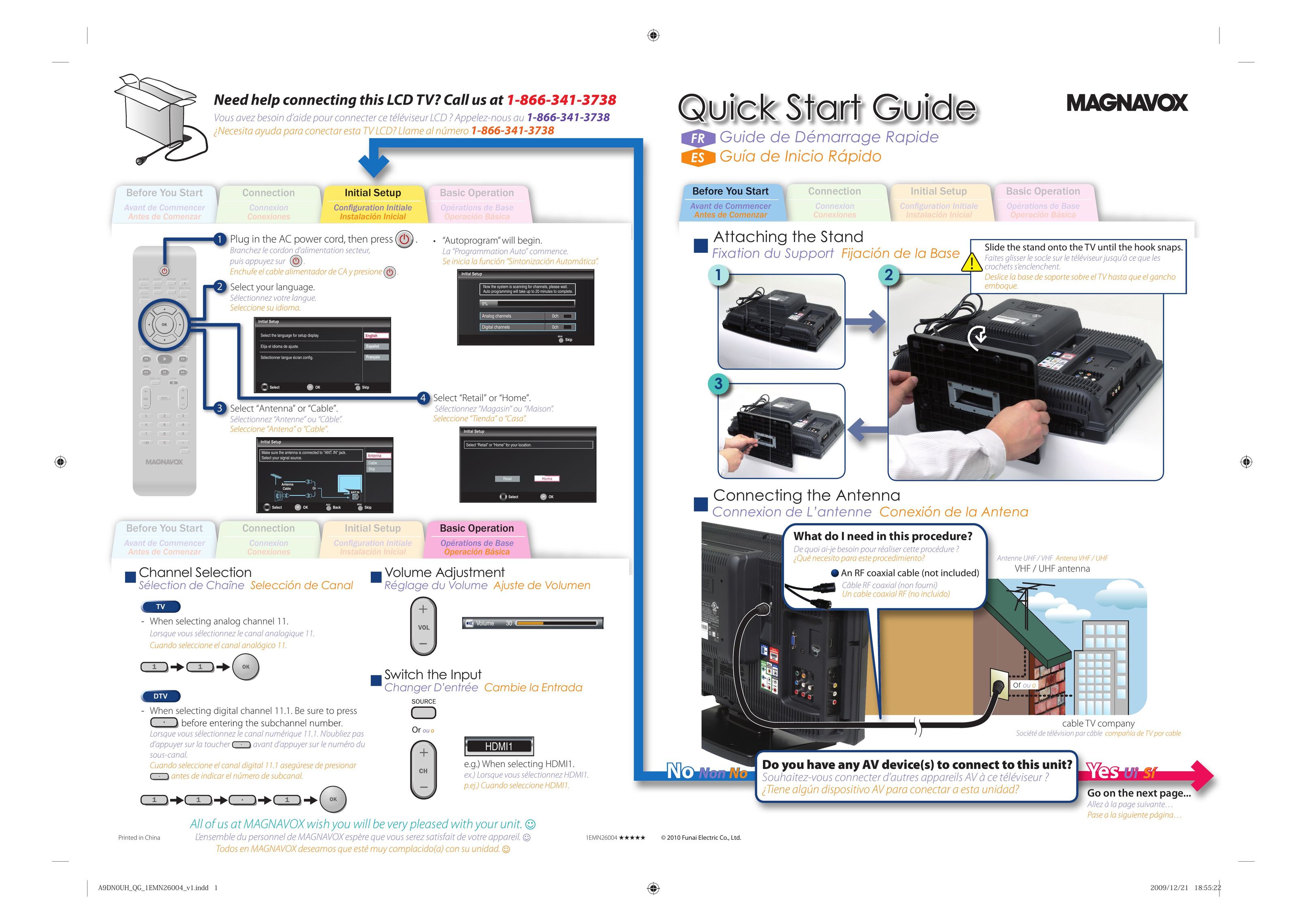 Magnavox 19MD350B/F7 TV DVD Combo User Manual