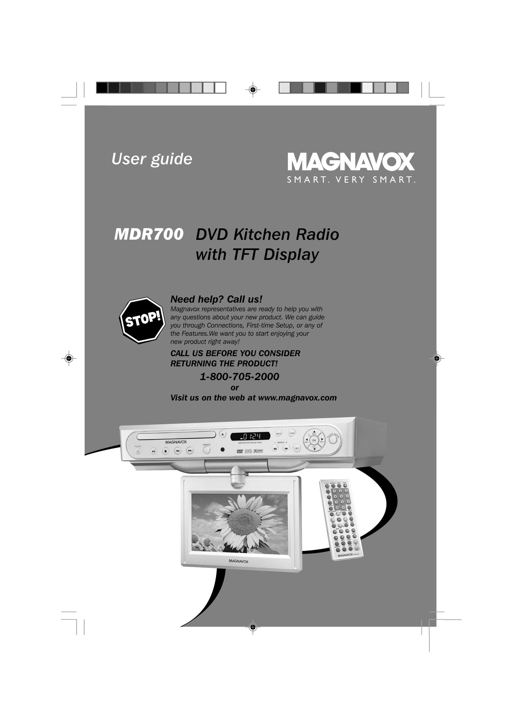 Magnavox MDR700 TV DVD Combo User Manual