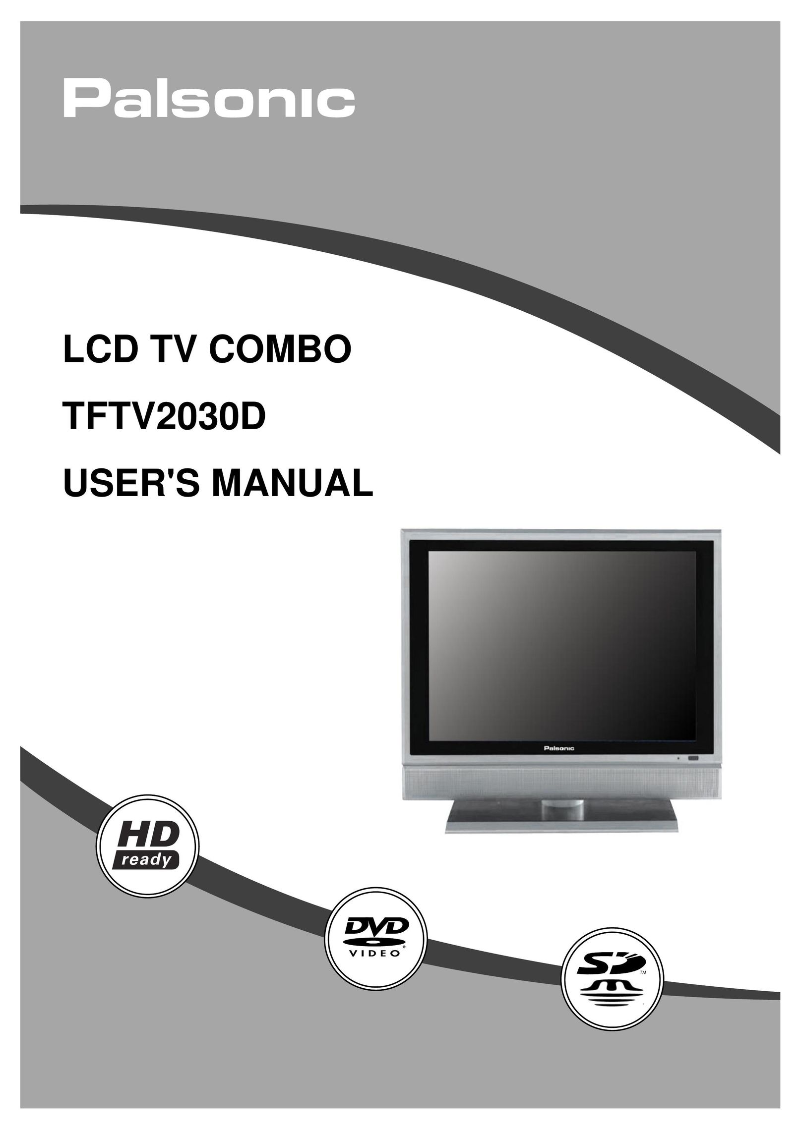 Palsonic TFTV2030D TV DVD Combo User Manual