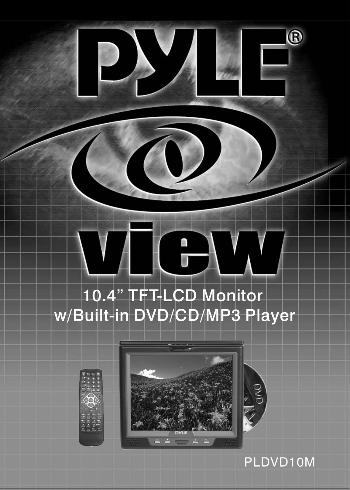 PYLE Audio PLDVD10M TV DVD Combo User Manual