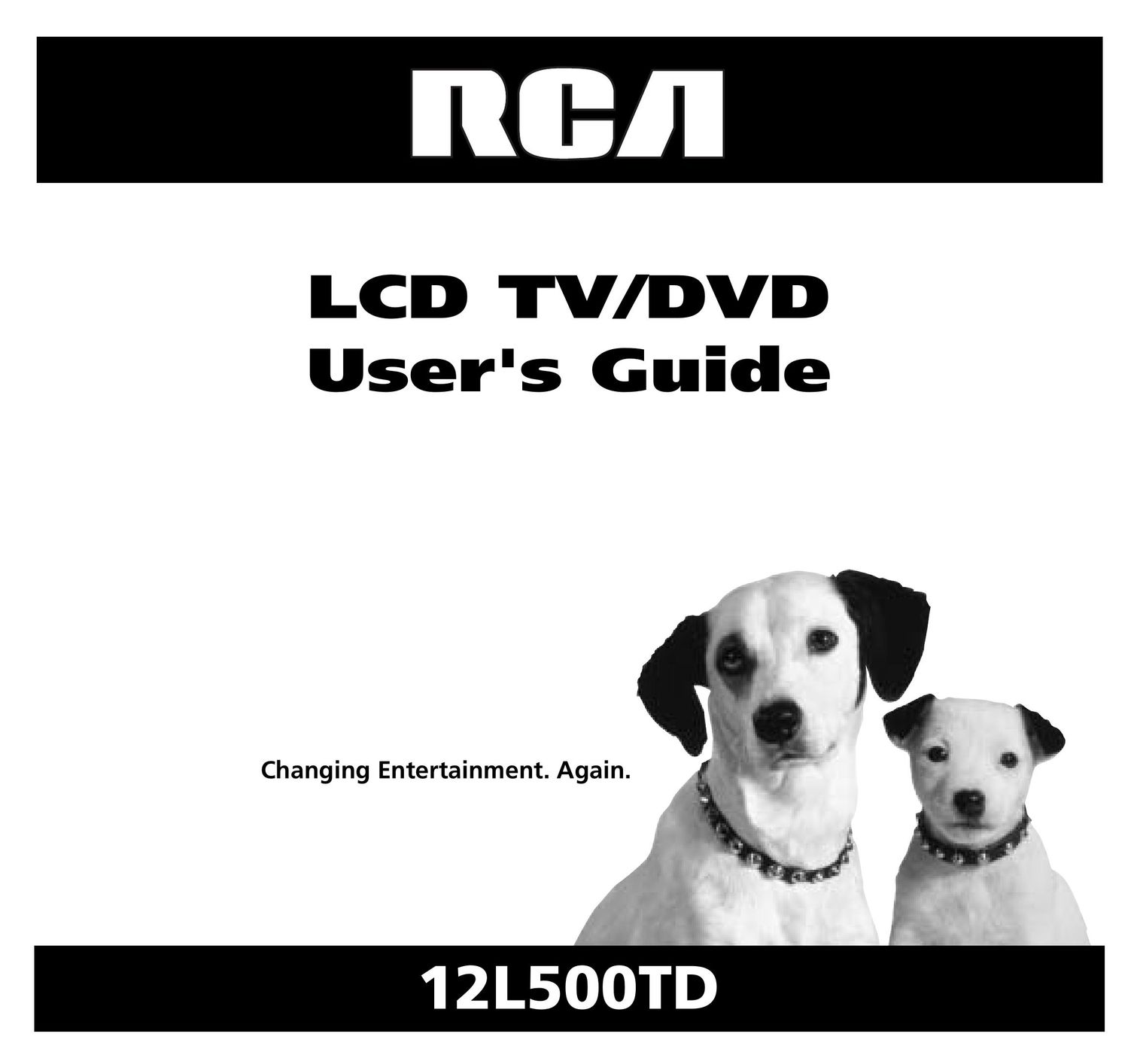 RCA 12L500TD TV DVD Combo User Manual