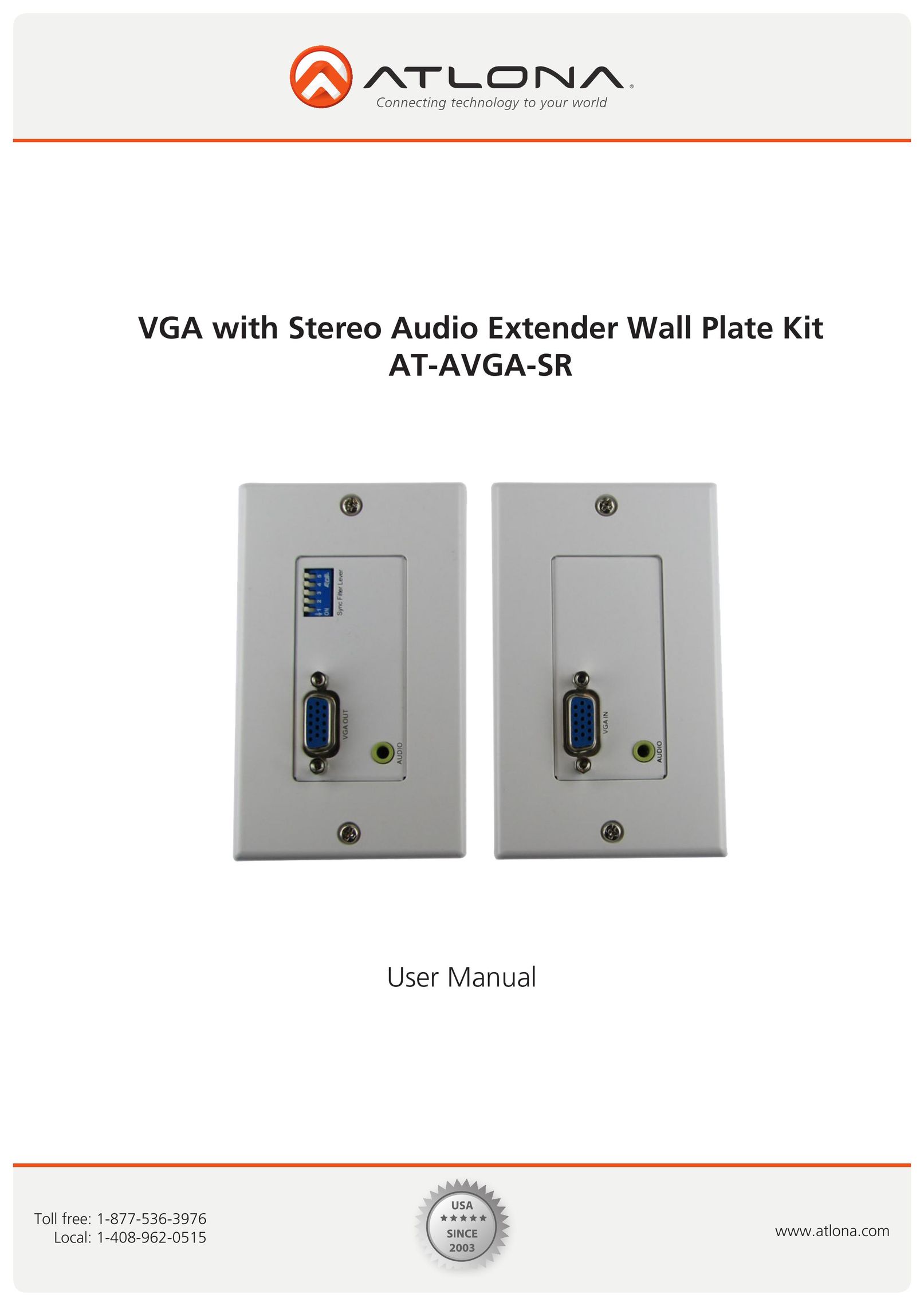 Atlona AT-AVGA-SR TV Mount User Manual