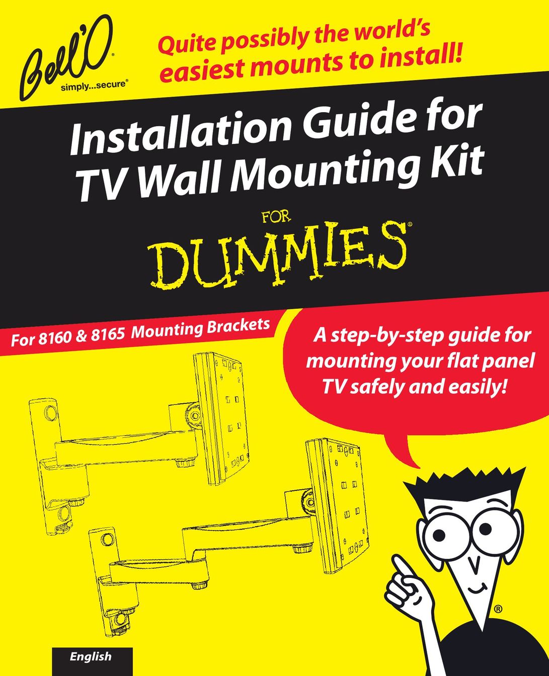 Bell'O 8165 TV Mount User Manual