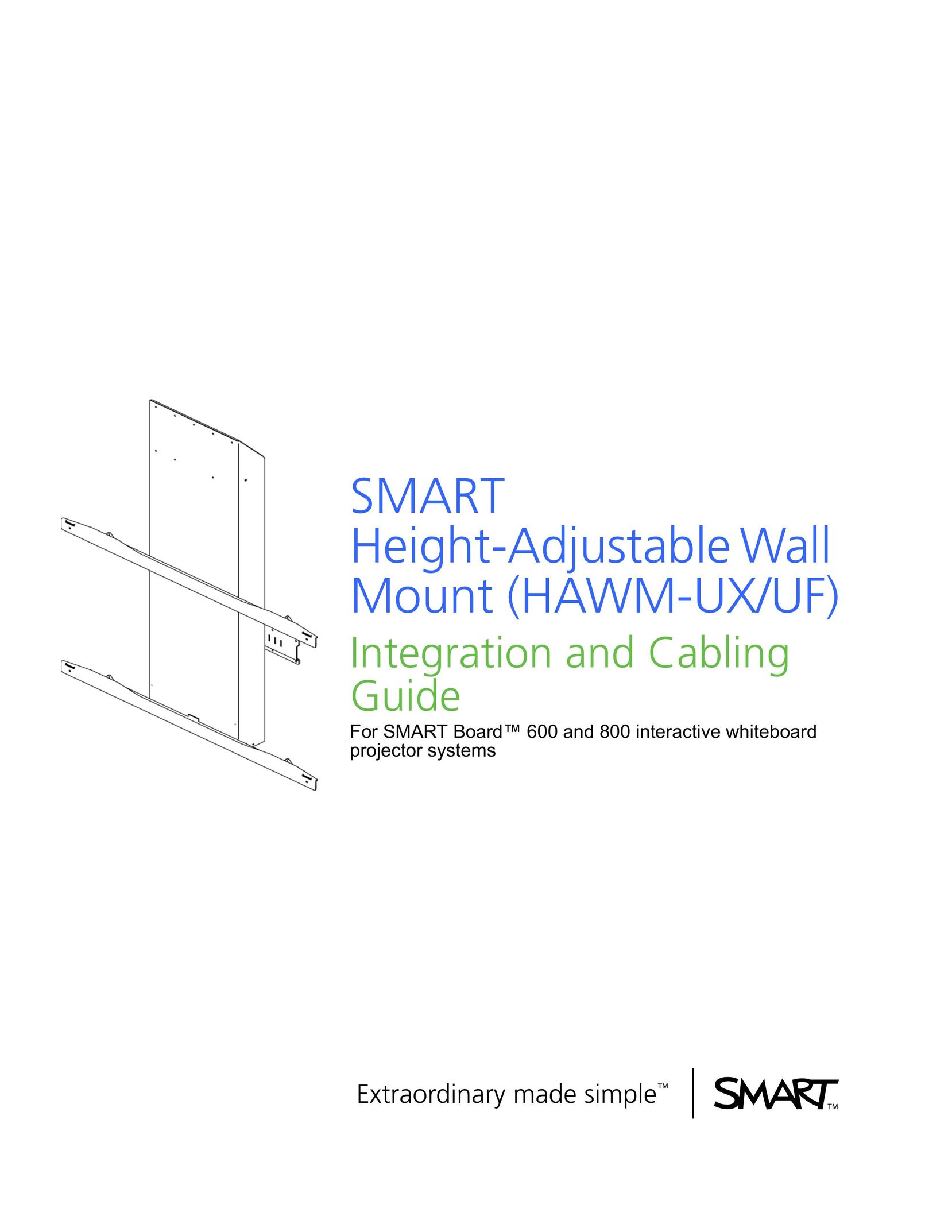 Smart Inventions HAWM-UX/UF TV Mount User Manual