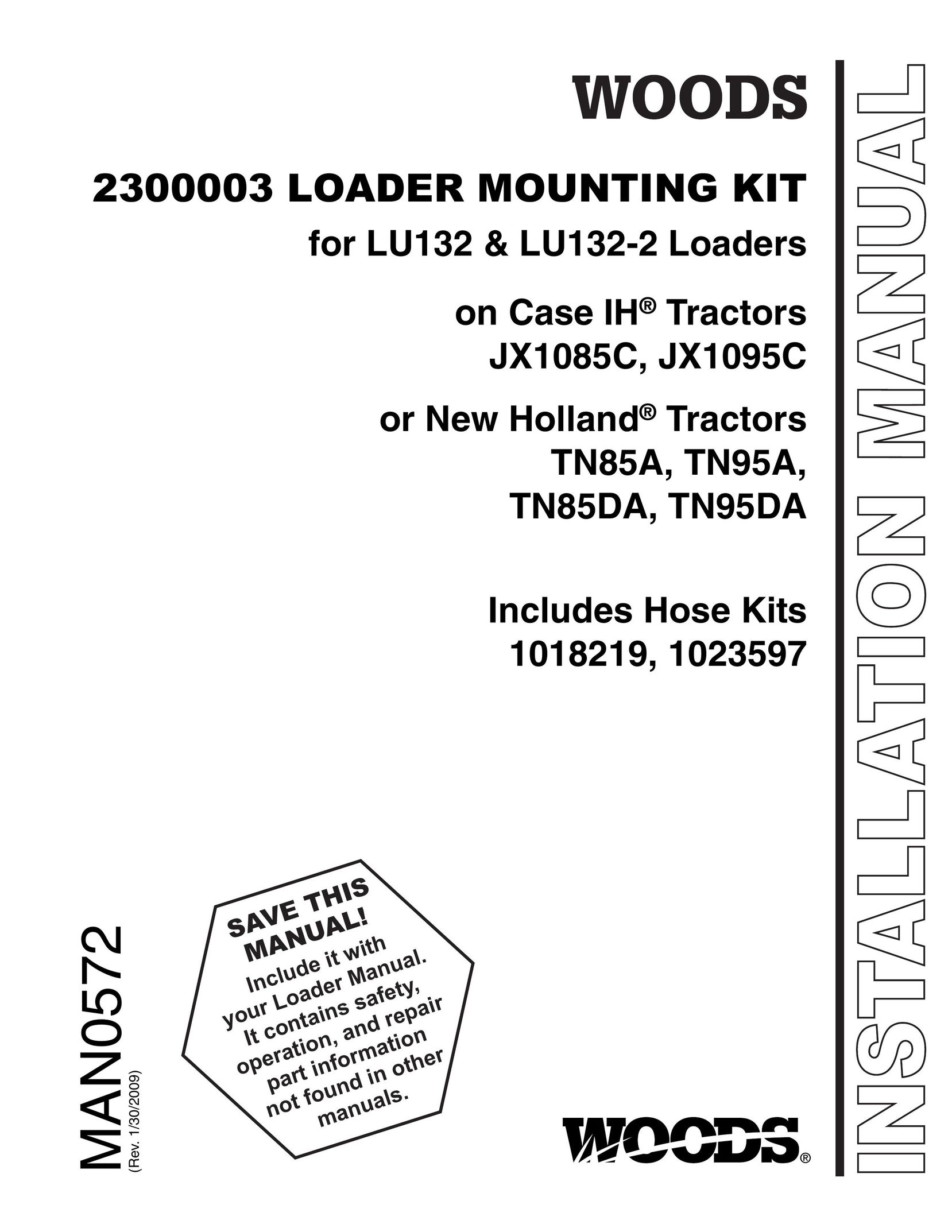Woods Equipment 2300003 TV Mount User Manual