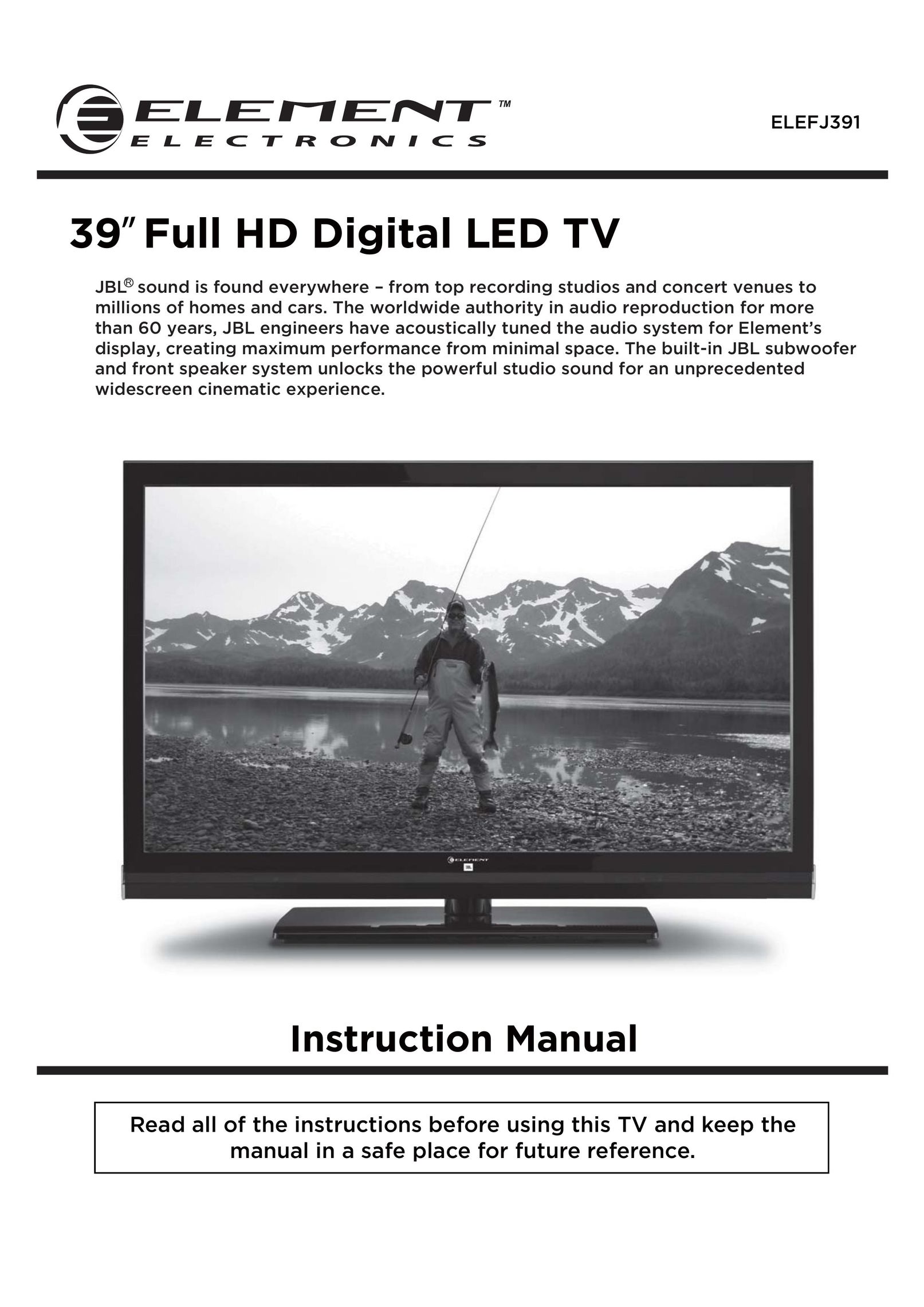 Element Electronics ELEFJ391 TV Receiver User Manual