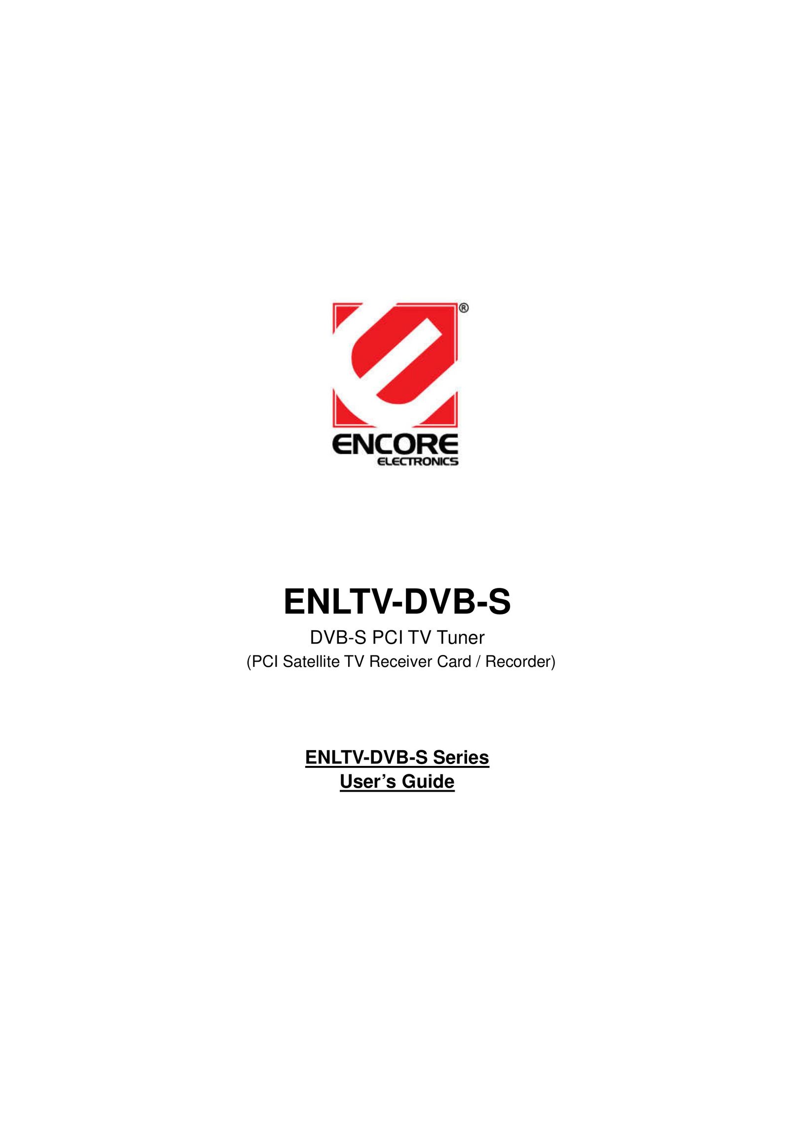 Encore electronic ENLTV-DVB-S TV Receiver User Manual