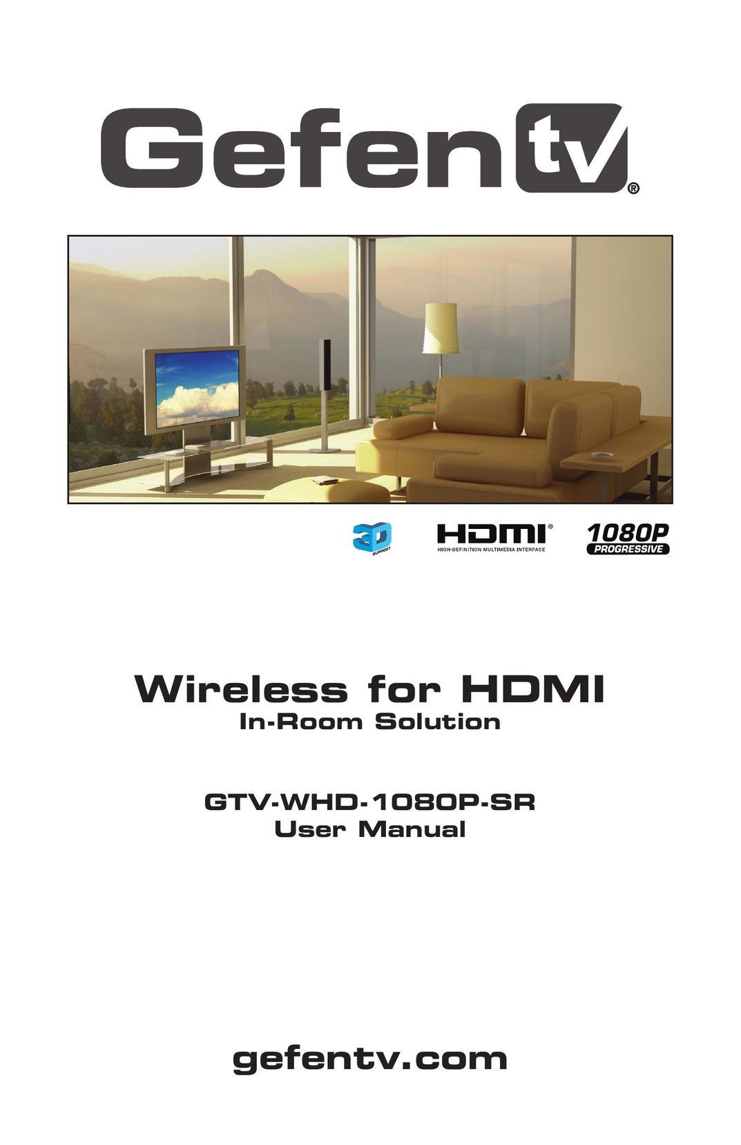 Gefen GTV-WHD-1080P-SR TV Receiver User Manual