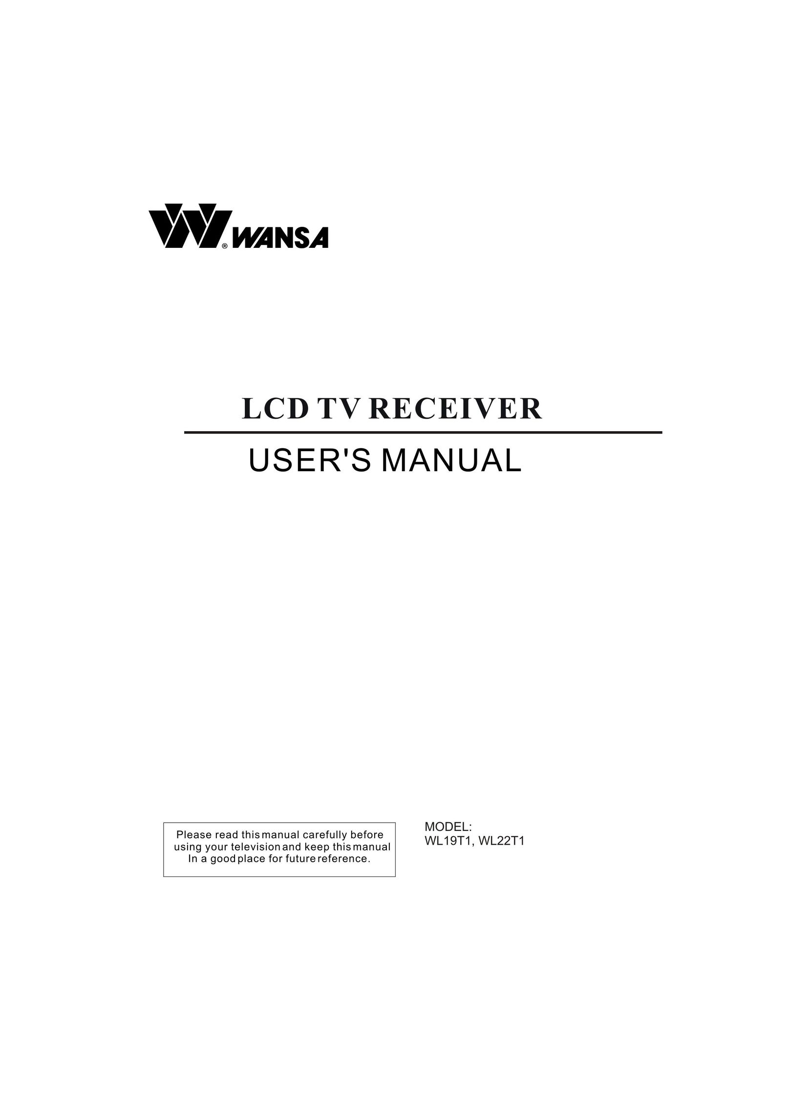 Haier WL19T1 TV Receiver User Manual