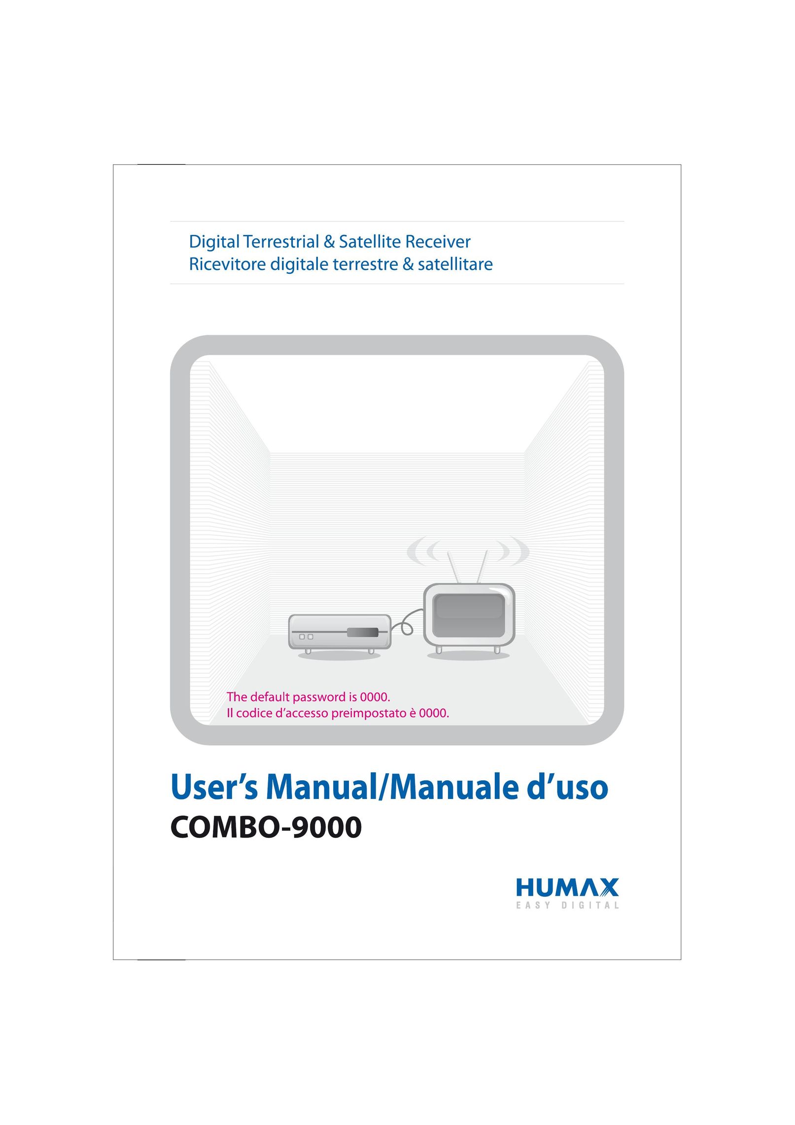 Humax COMBO-9000 TV Receiver User Manual