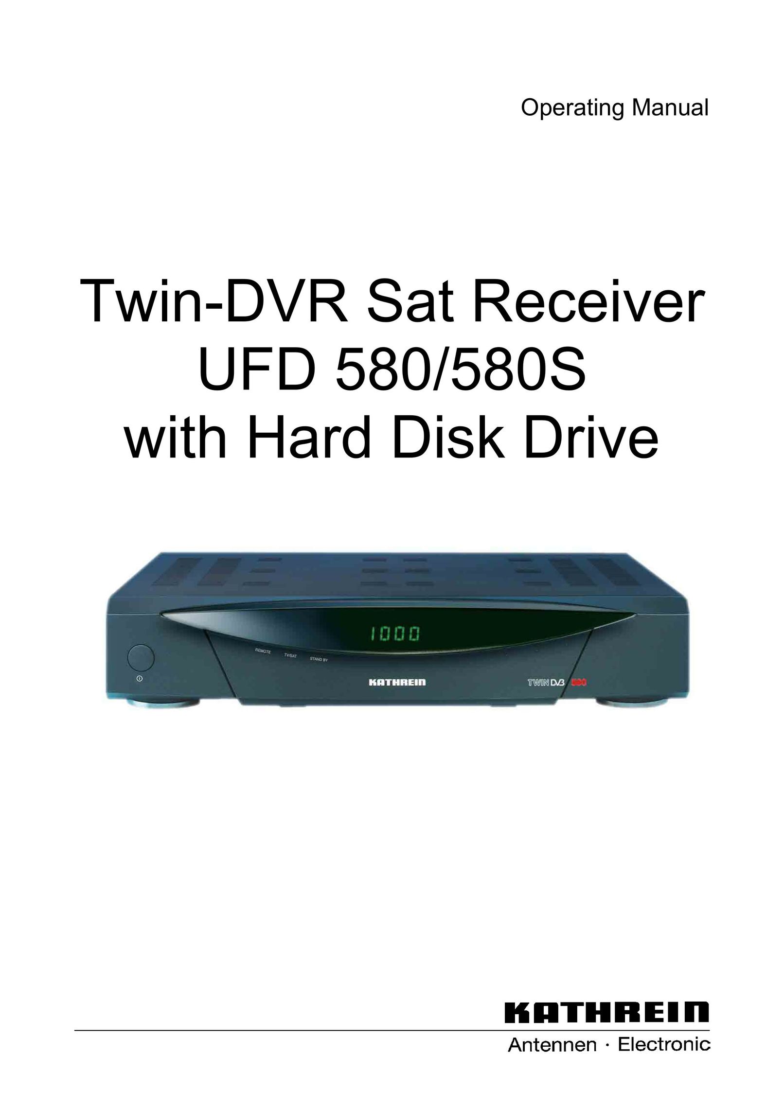 Kathrein UFD 580 TV Receiver User Manual