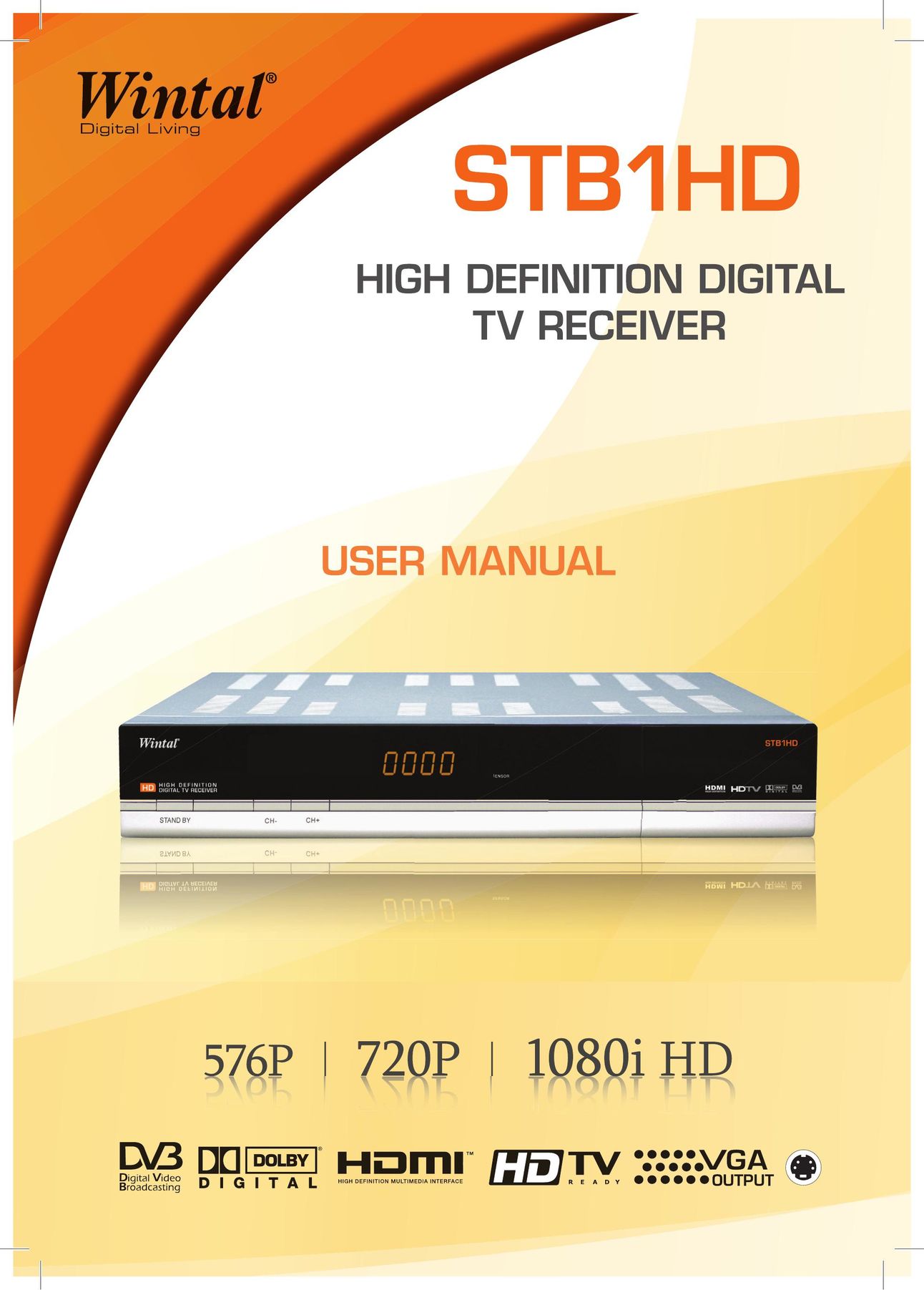 Wintal STB1HD TV Receiver User Manual