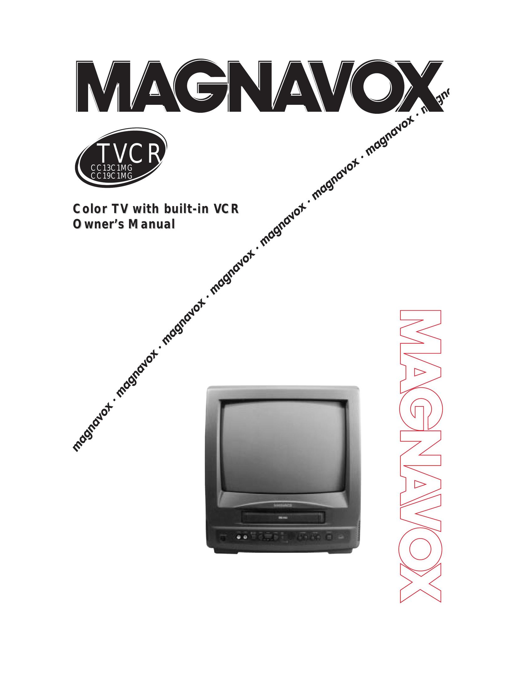 Magnavox CC13C1MG TV VCR Combo User Manual