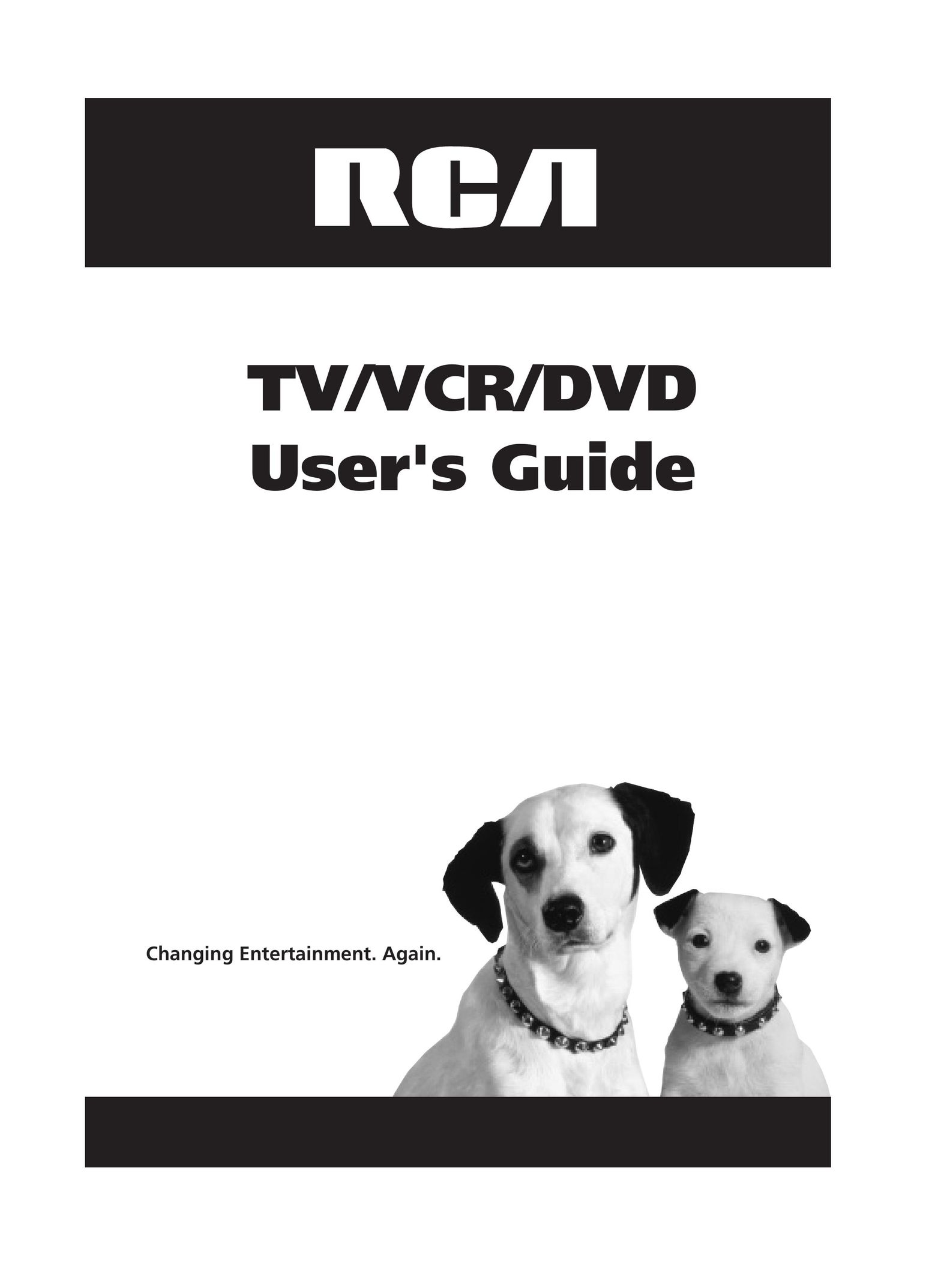 RCA TV/VCR/DVD TV VCR Combo User Manual