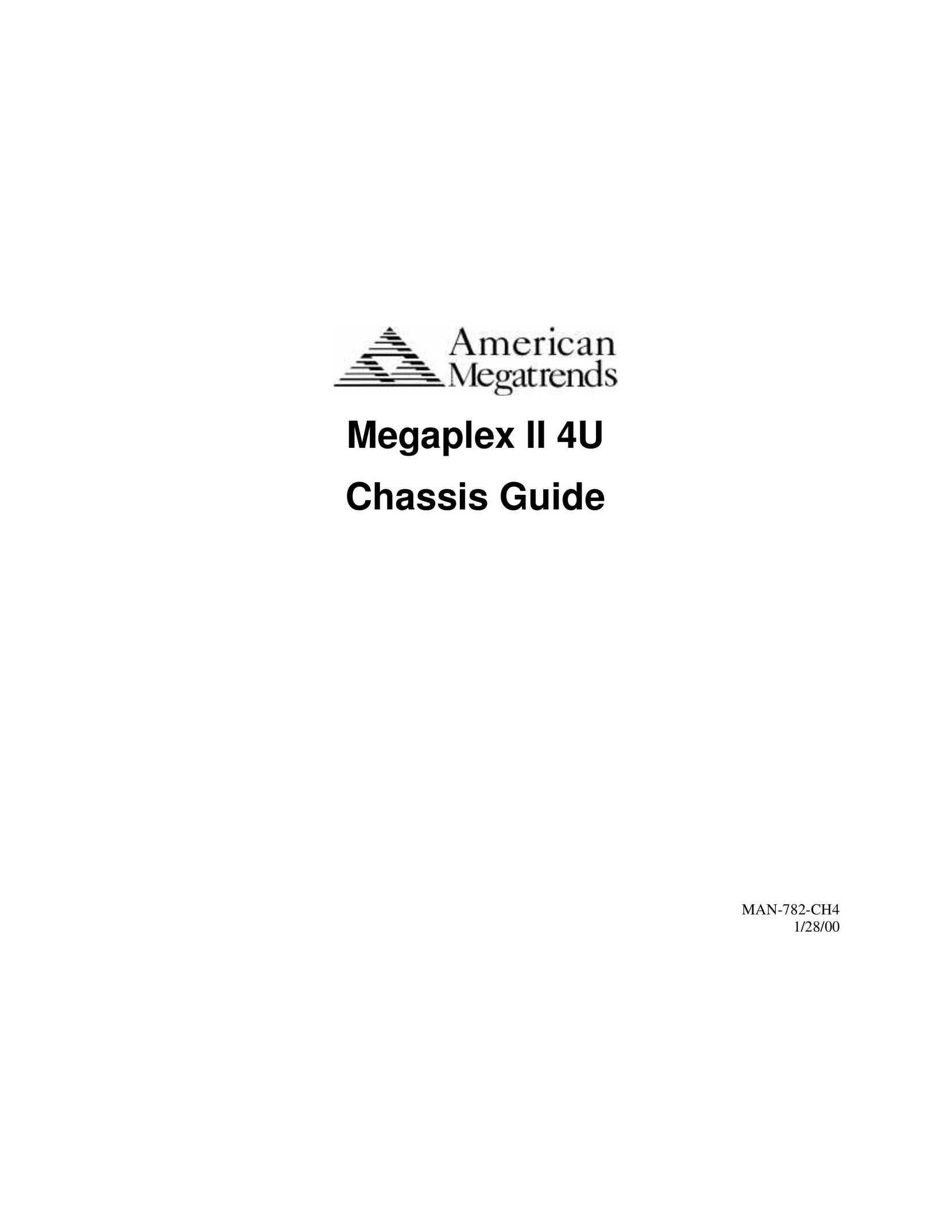 American Megatrends MAN-782-CH4 TV Video Accessories User Manual