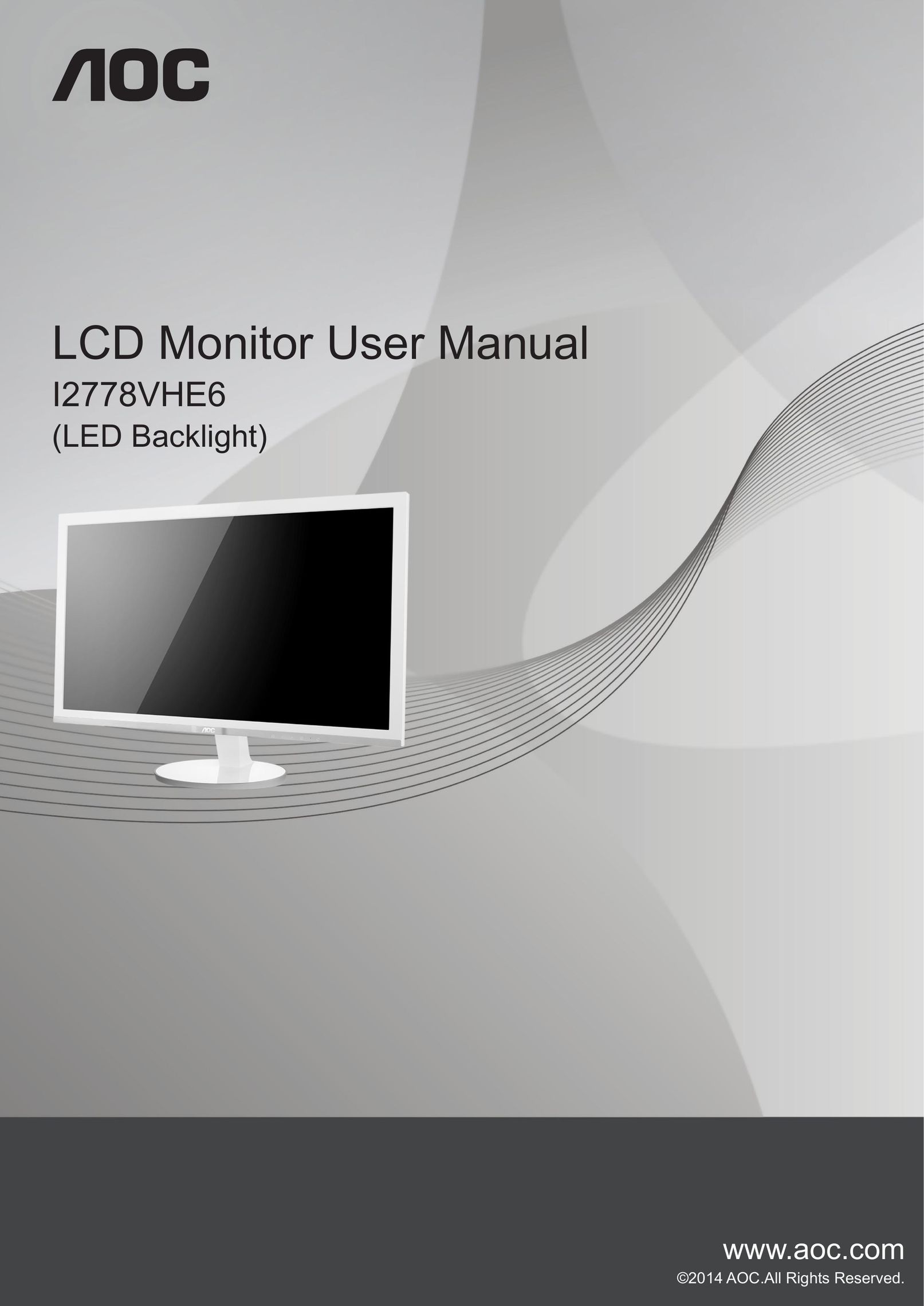 AOC I2778VHE6 TV Video Accessories User Manual