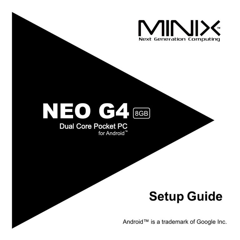 Minicom Advanced Systems NEO-G4-108A TV Video Accessories User Manual