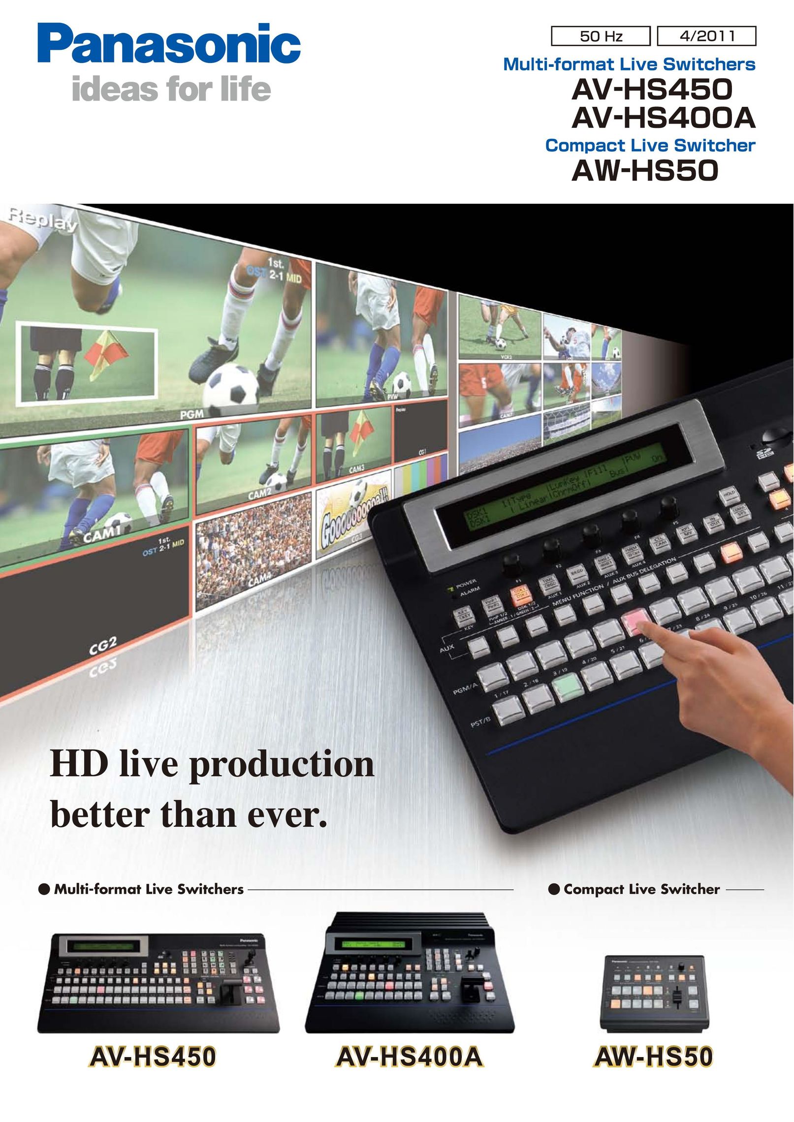 Panasonic AVHS04M8 TV Video Accessories User Manual