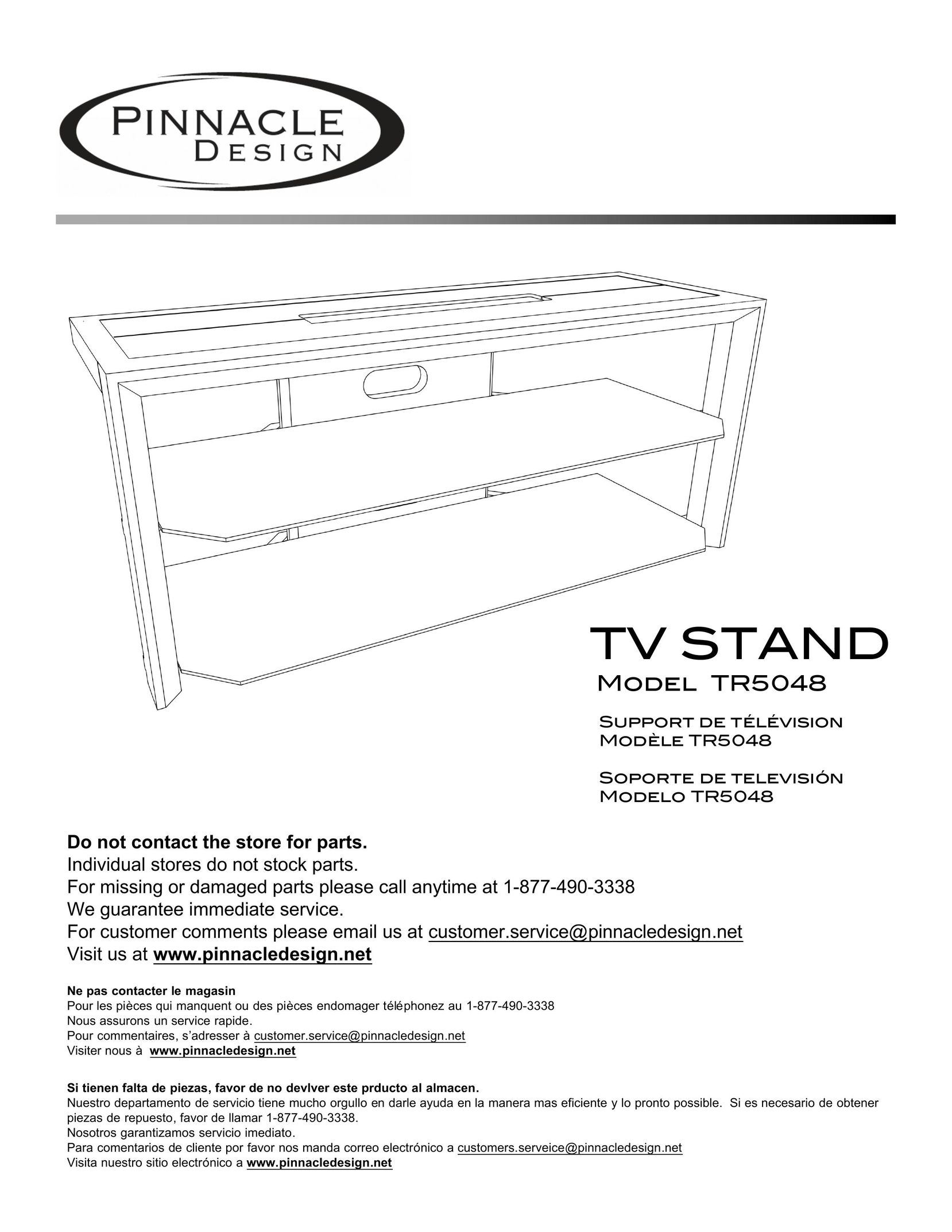 Pinnacle Design TR5048 TV Video Accessories User Manual
