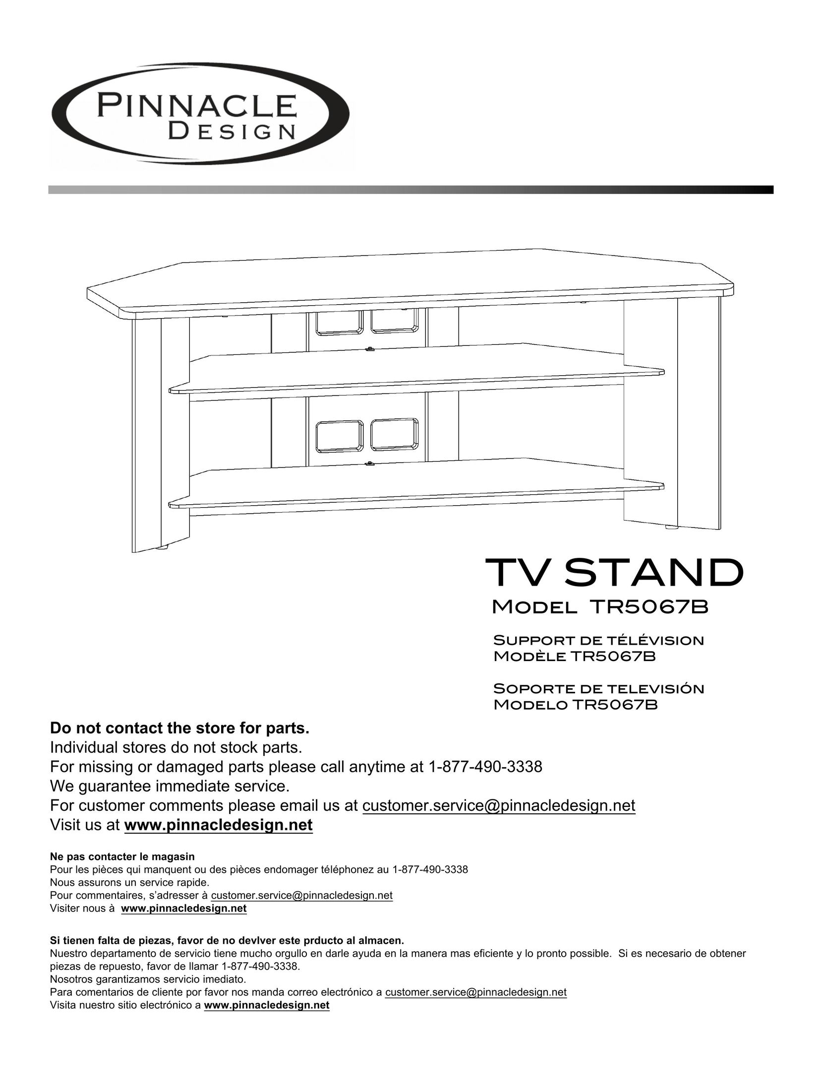 Pinnacle Design TR5067B TV Video Accessories User Manual