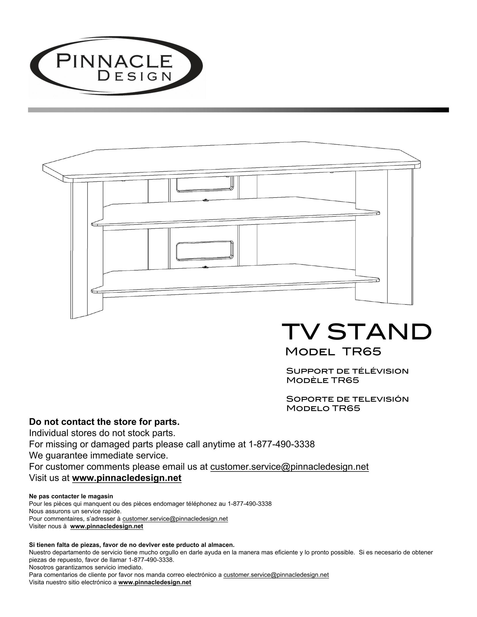Pinnacle Design TR65 TV Video Accessories User Manual