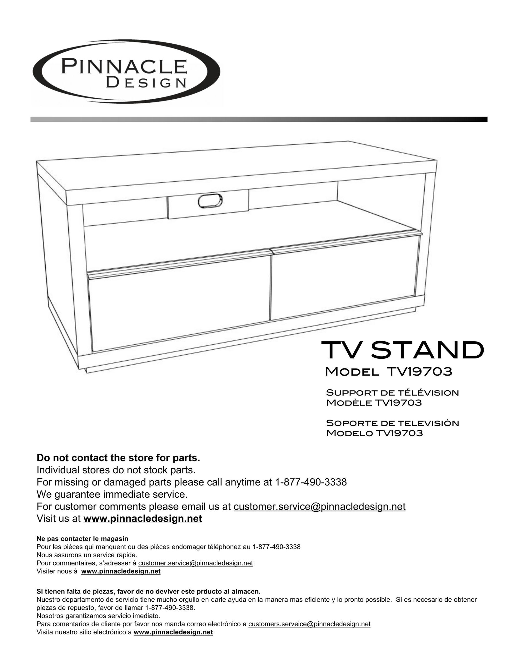 Pinnacle Design TV19703 TV Video Accessories User Manual