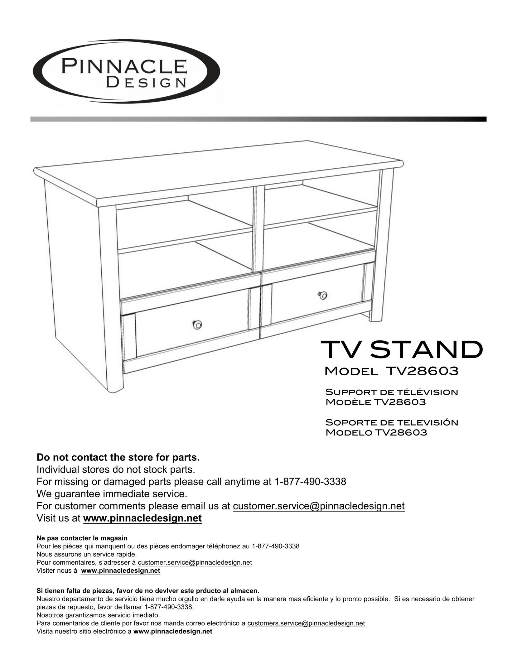 Pinnacle Design TV28603 TV Video Accessories User Manual