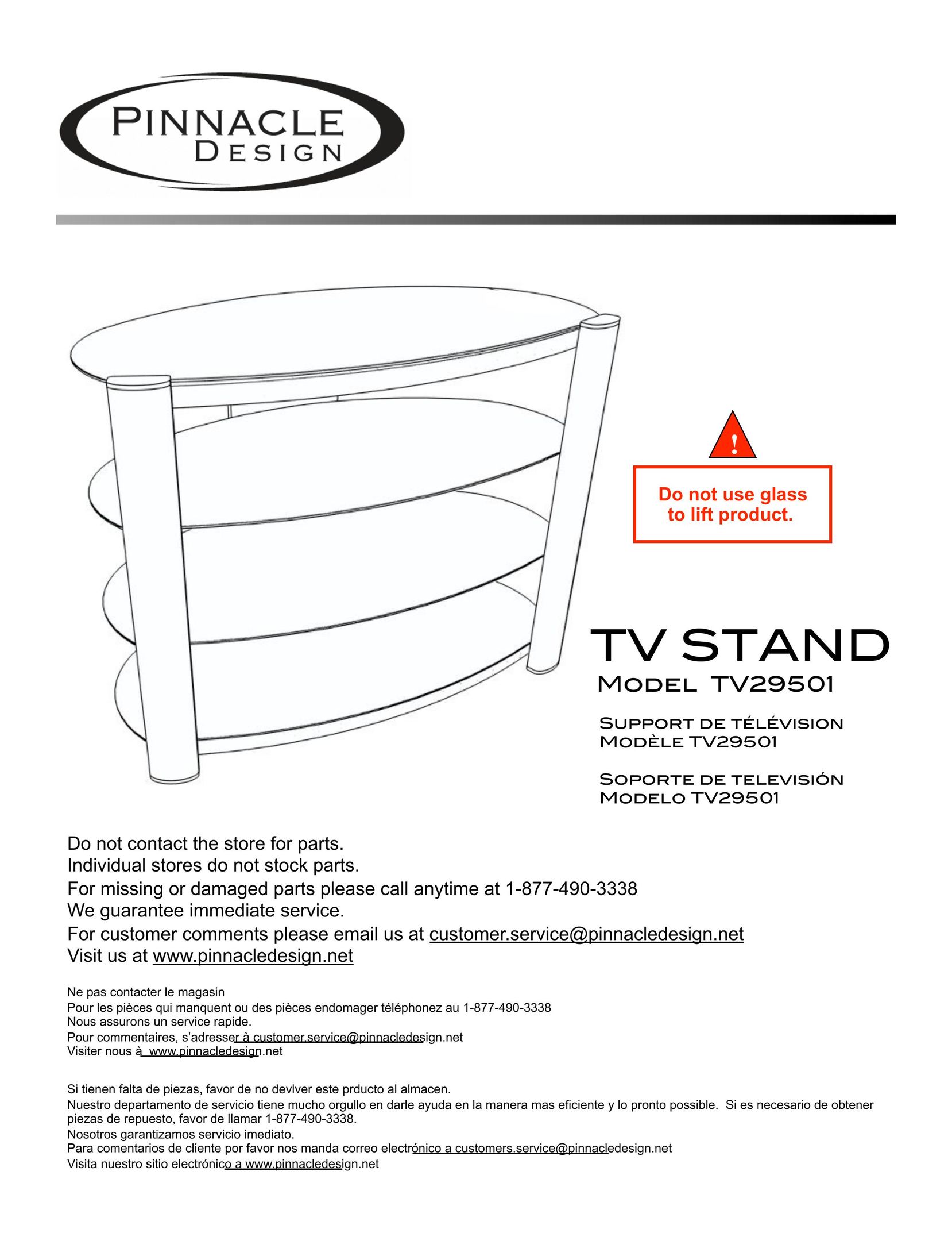 Pinnacle Design TV29501 TV Video Accessories User Manual