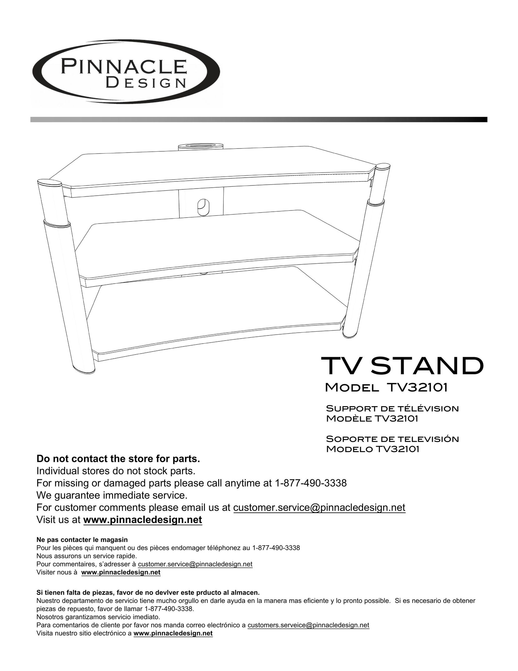Pinnacle Design TV32101 TV Video Accessories User Manual