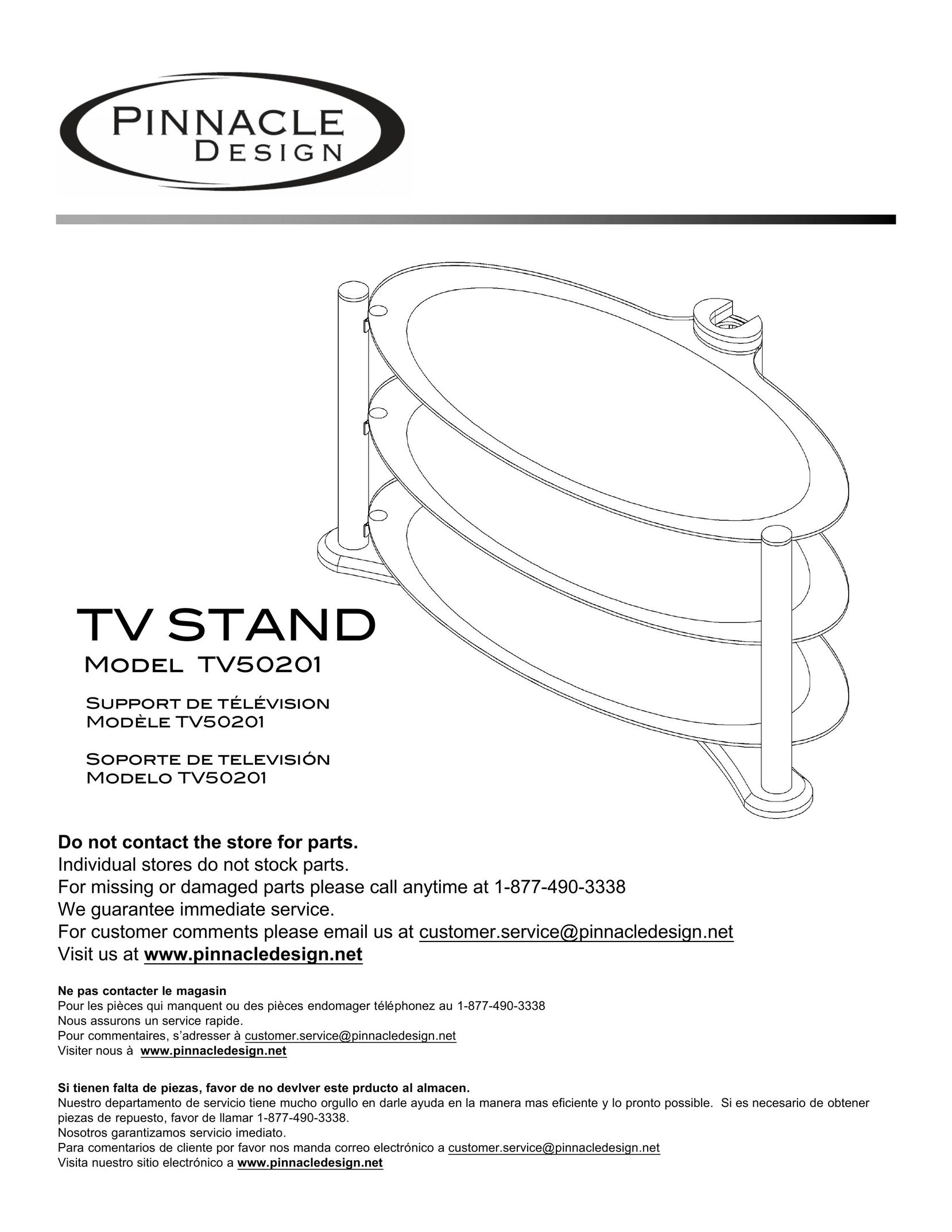 Pinnacle Design TV50201 TV Video Accessories User Manual