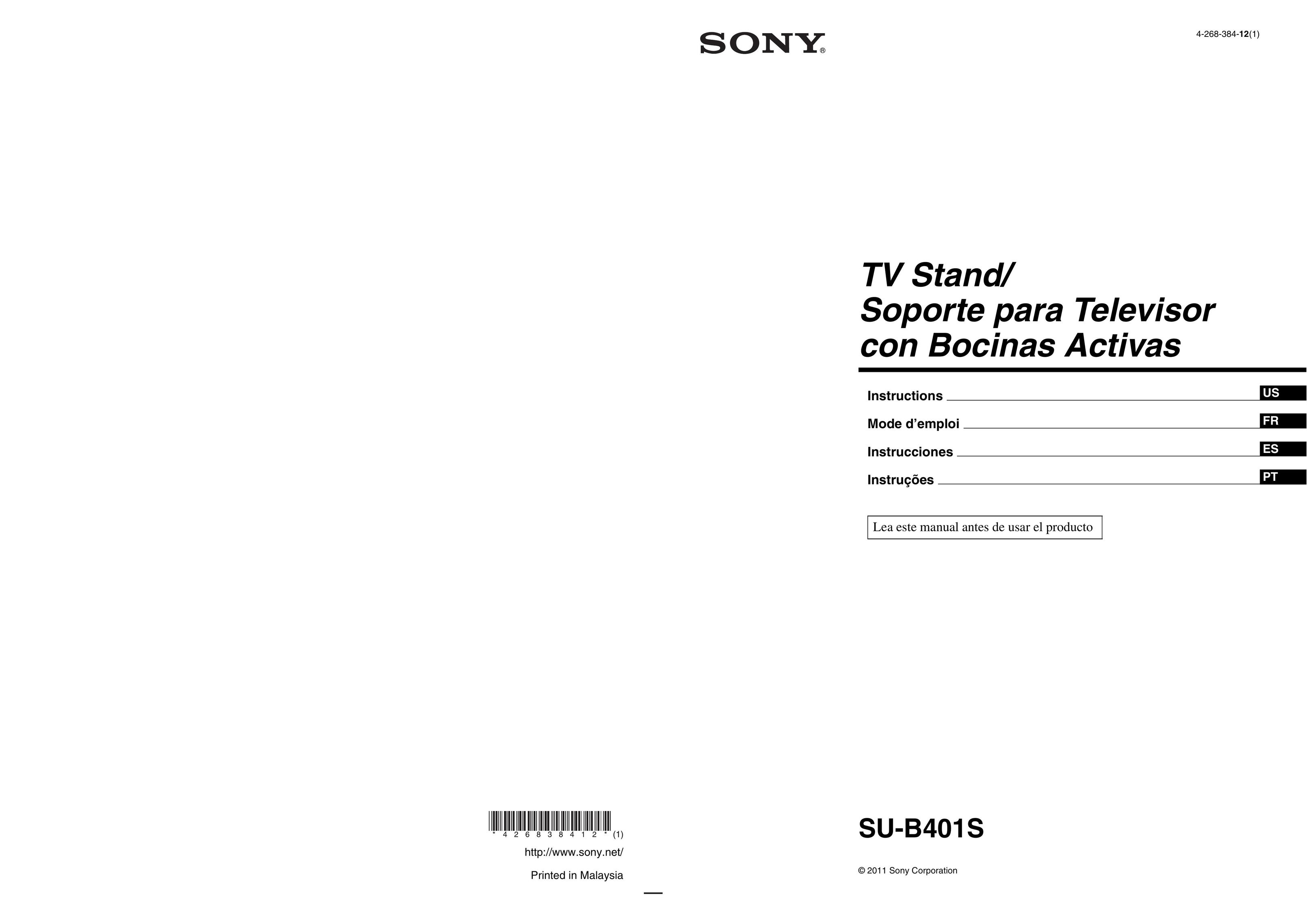 Sony SU-B401S TV Video Accessories User Manual