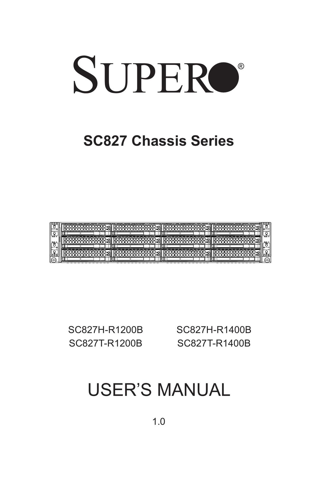 SUPER MICRO Computer sc827 TV Video Accessories User Manual
