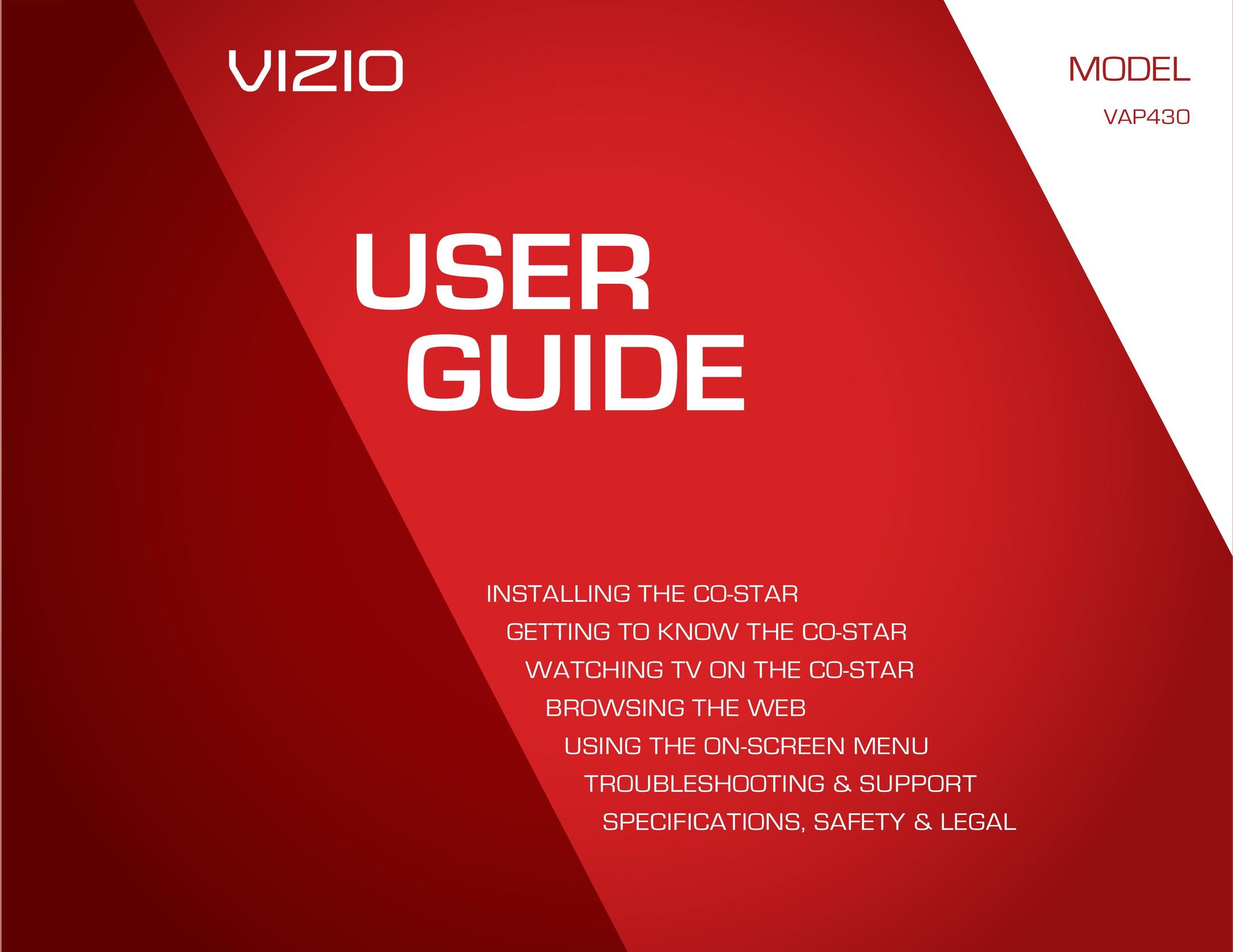 Vizio ISGB03 TV Video Accessories User Manual