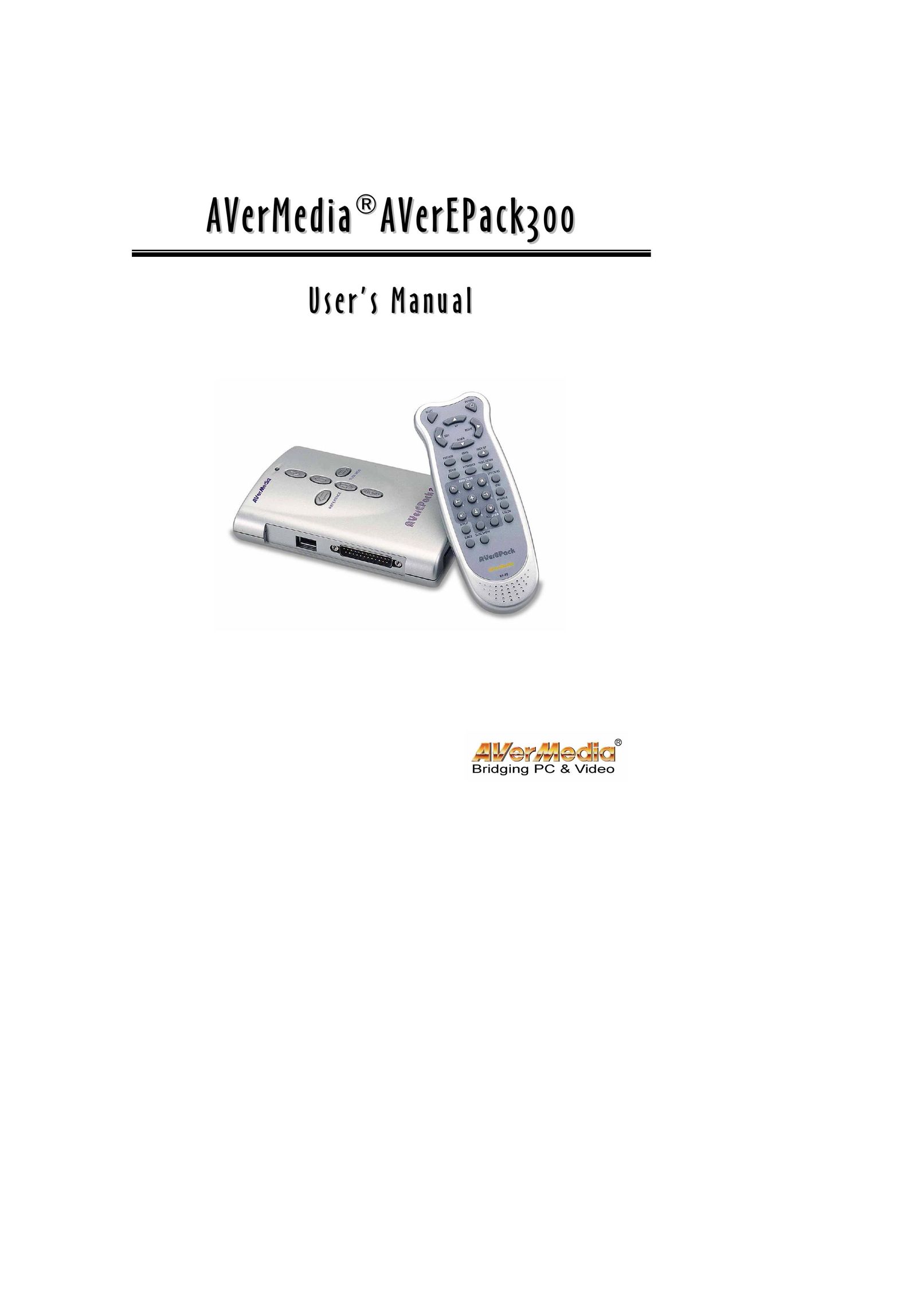 AVerMedia Technologies AverEPack300 Universal Remote User Manual
