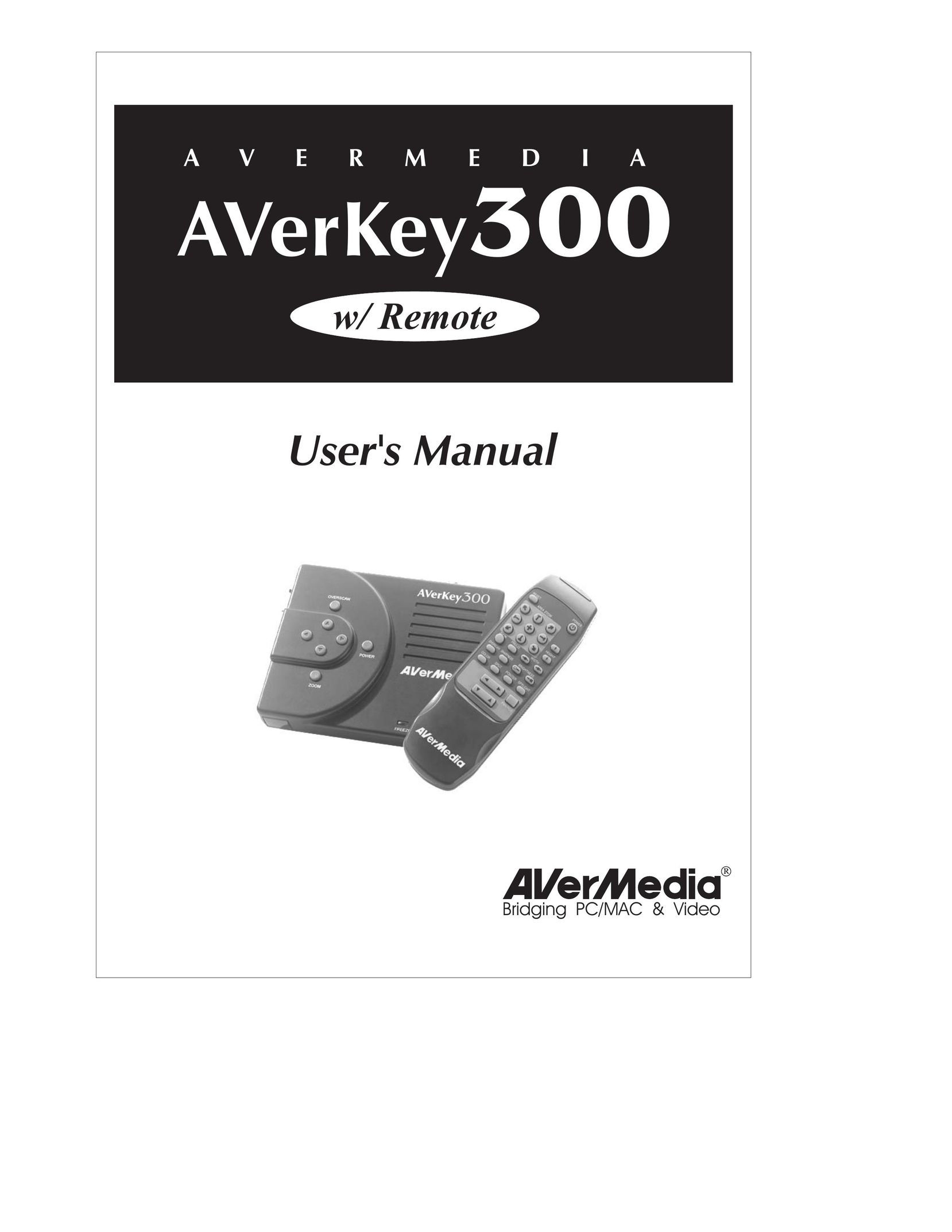 AVerMedia Technologies AVerKey300 Universal Remote User Manual