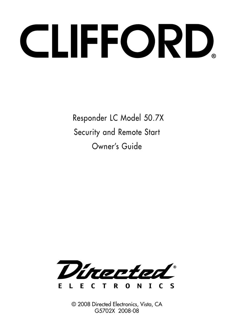 Clifford 50.7X Universal Remote User Manual
