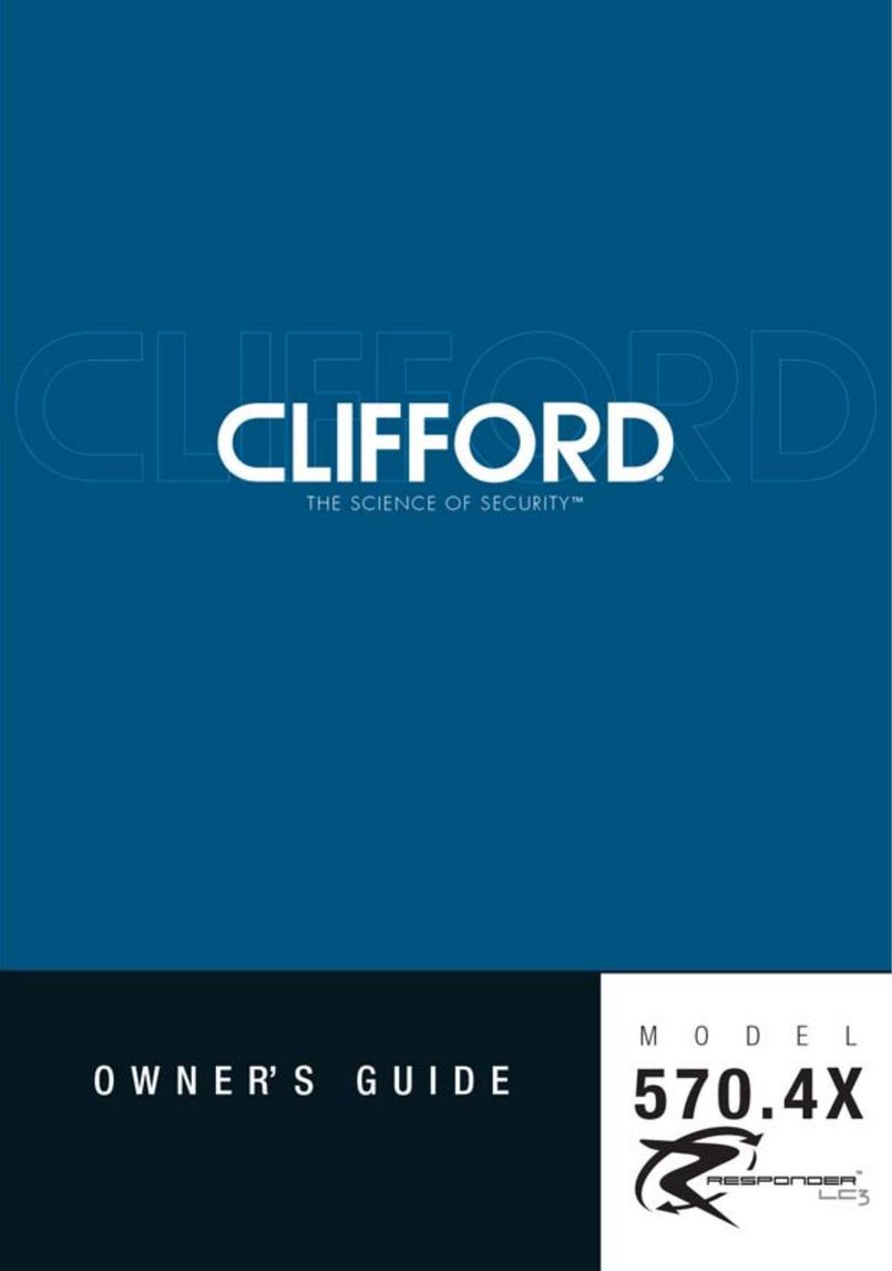 Clifford 570.4X Universal Remote User Manual