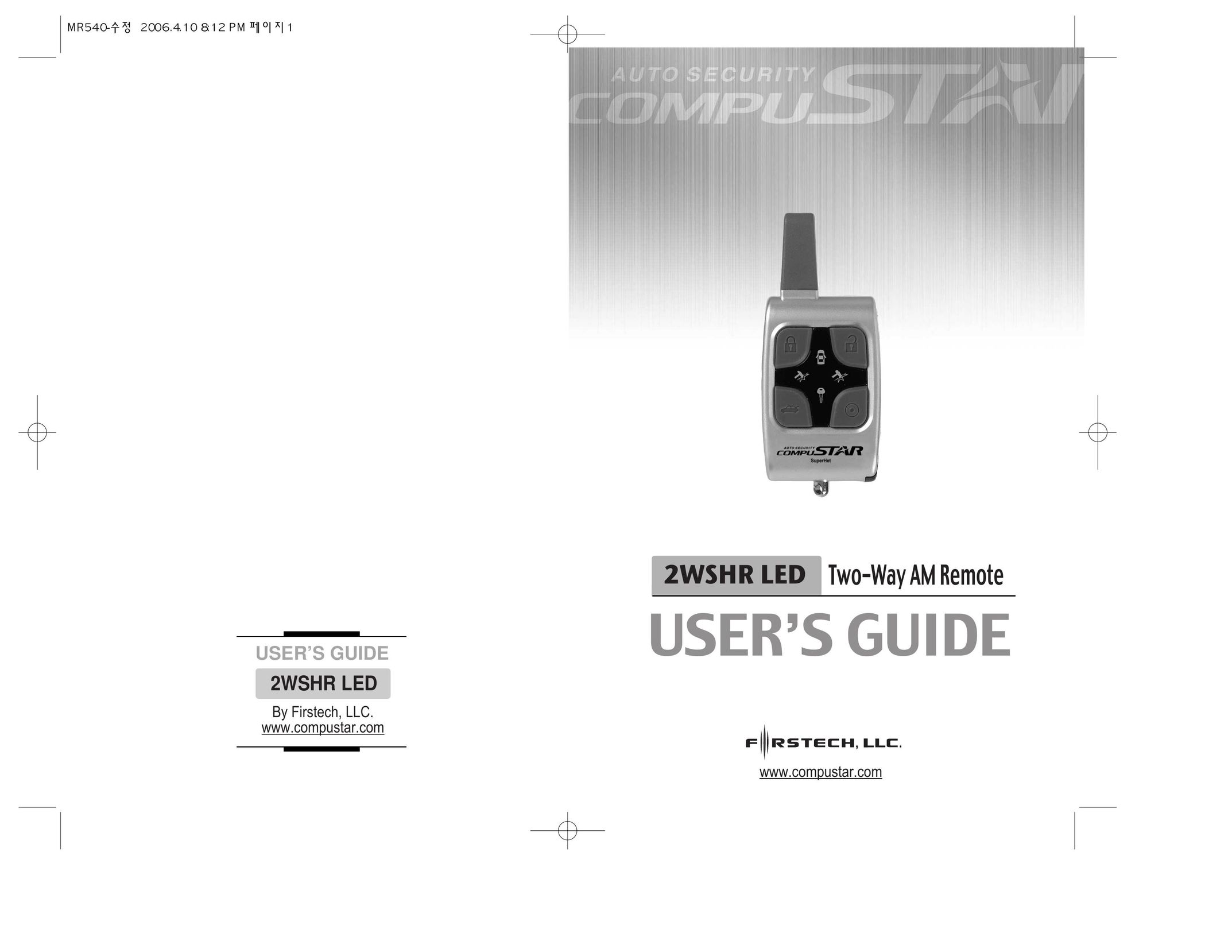 CompuSTAR 2WSHR LED Universal Remote User Manual