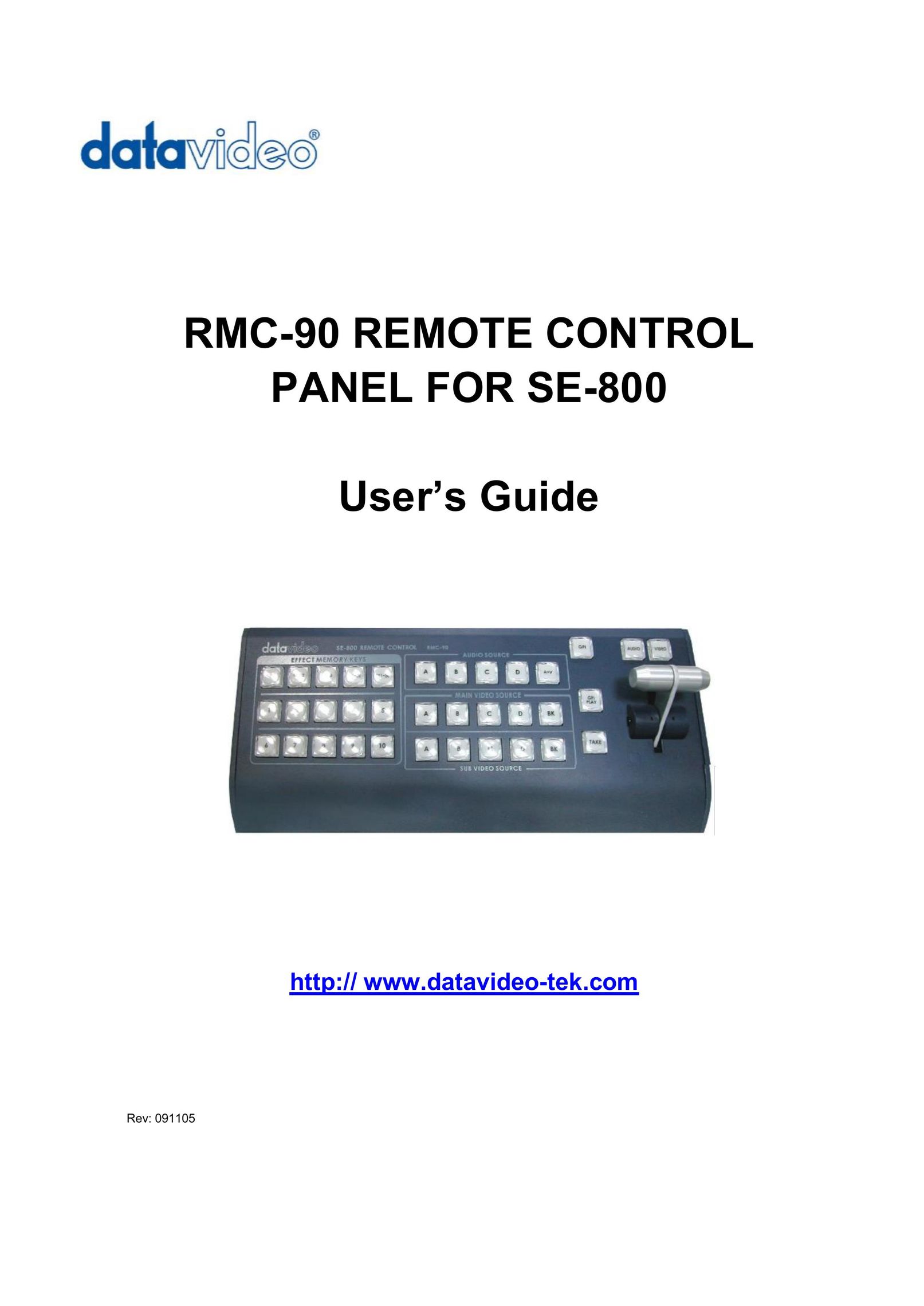 Datavideo RMC-90 Universal Remote User Manual